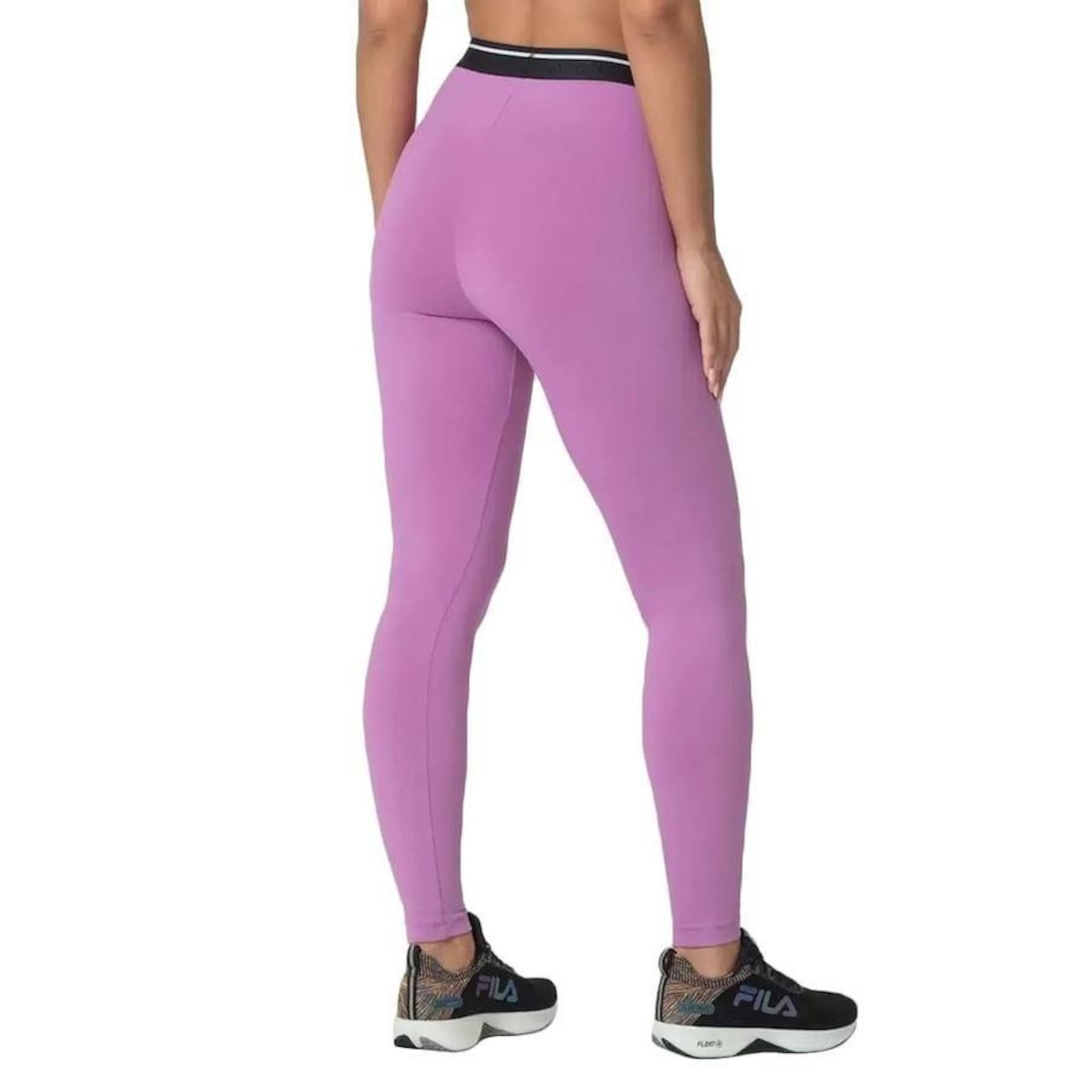 Calça Legging Fila Train Elastic II - Feminina - Foto 2