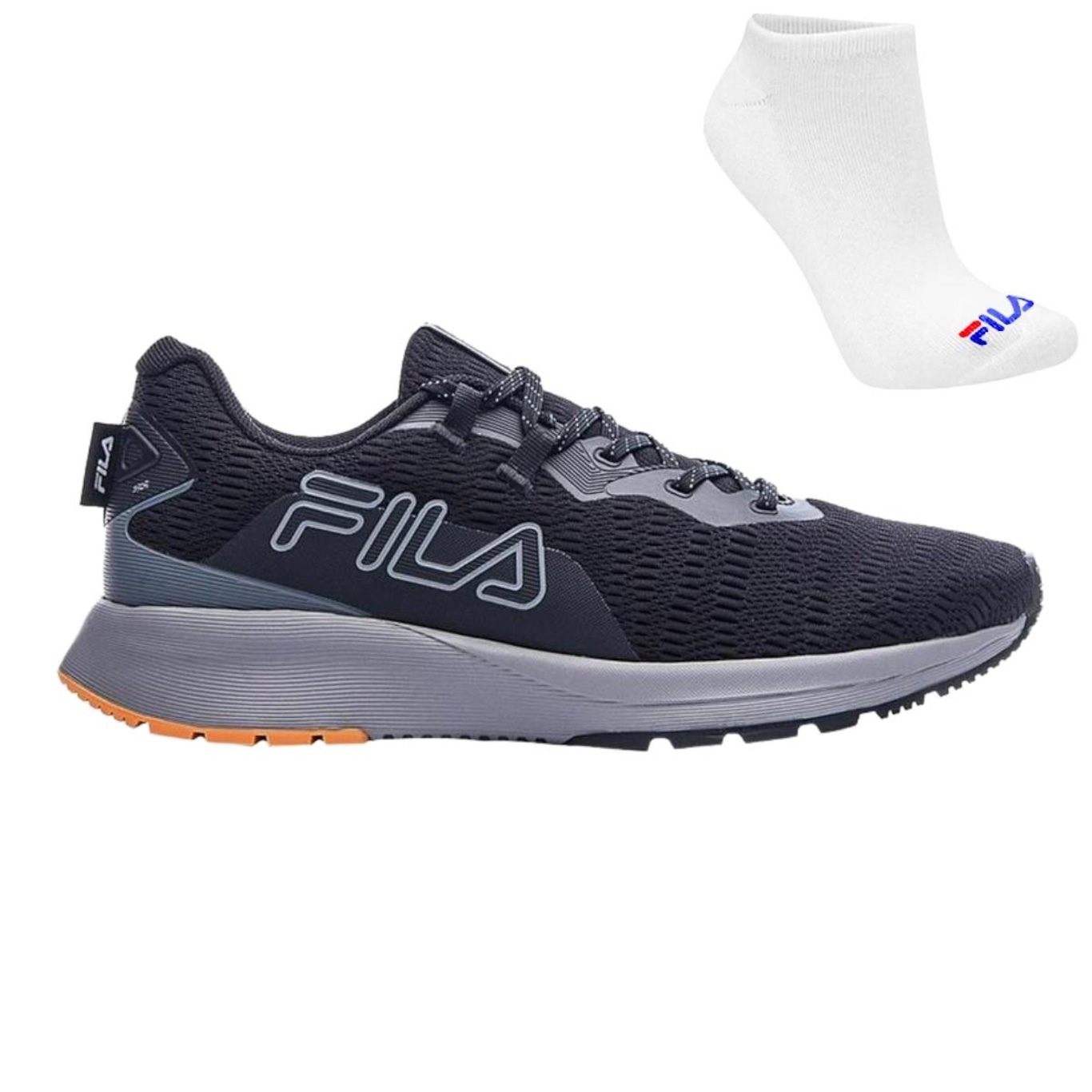 Kit Tênis Fila Ride + Meia - Masculino - Foto 1