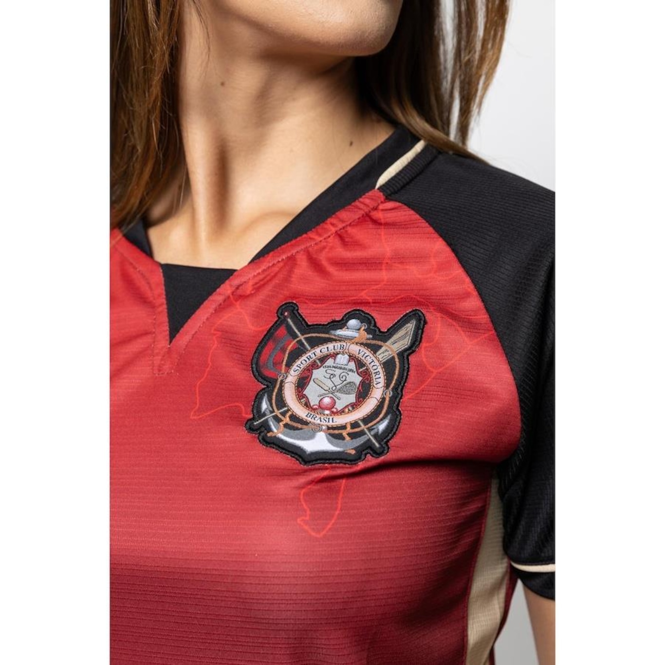 Camisa Jogo Copa Do Nordeste 2024 Vitória - Feminina - Foto 2