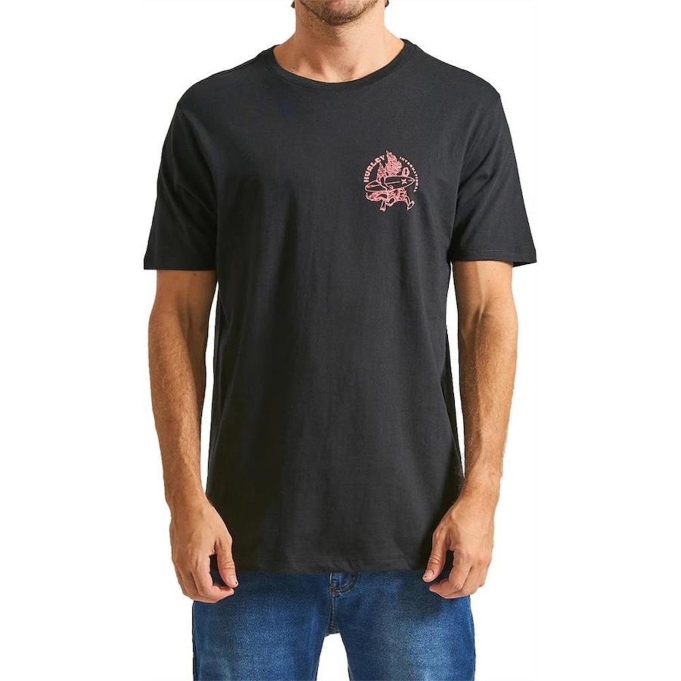 Camiseta Hurley Thay Surf - Masculina - Foto 1