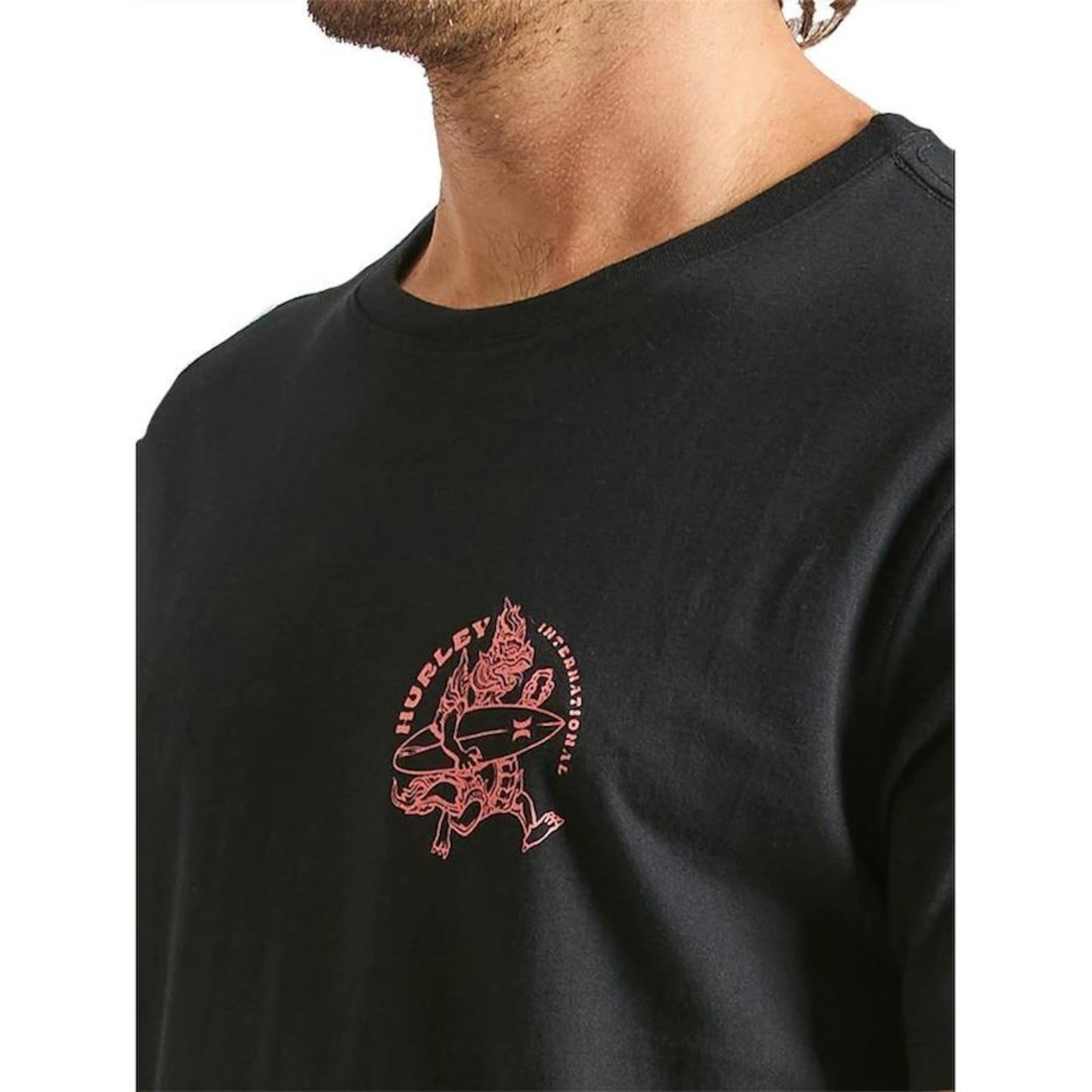 Camiseta Hurley Thay Surf - Masculina - Foto 3