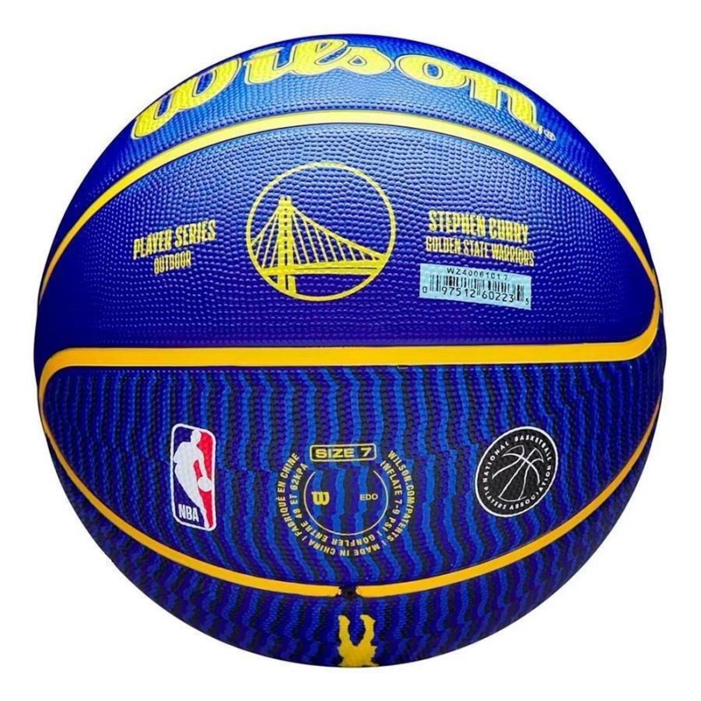 Bola Basquete Wilson Nba Player Series Stephen Curry / Golden State Warriors - Foto 4