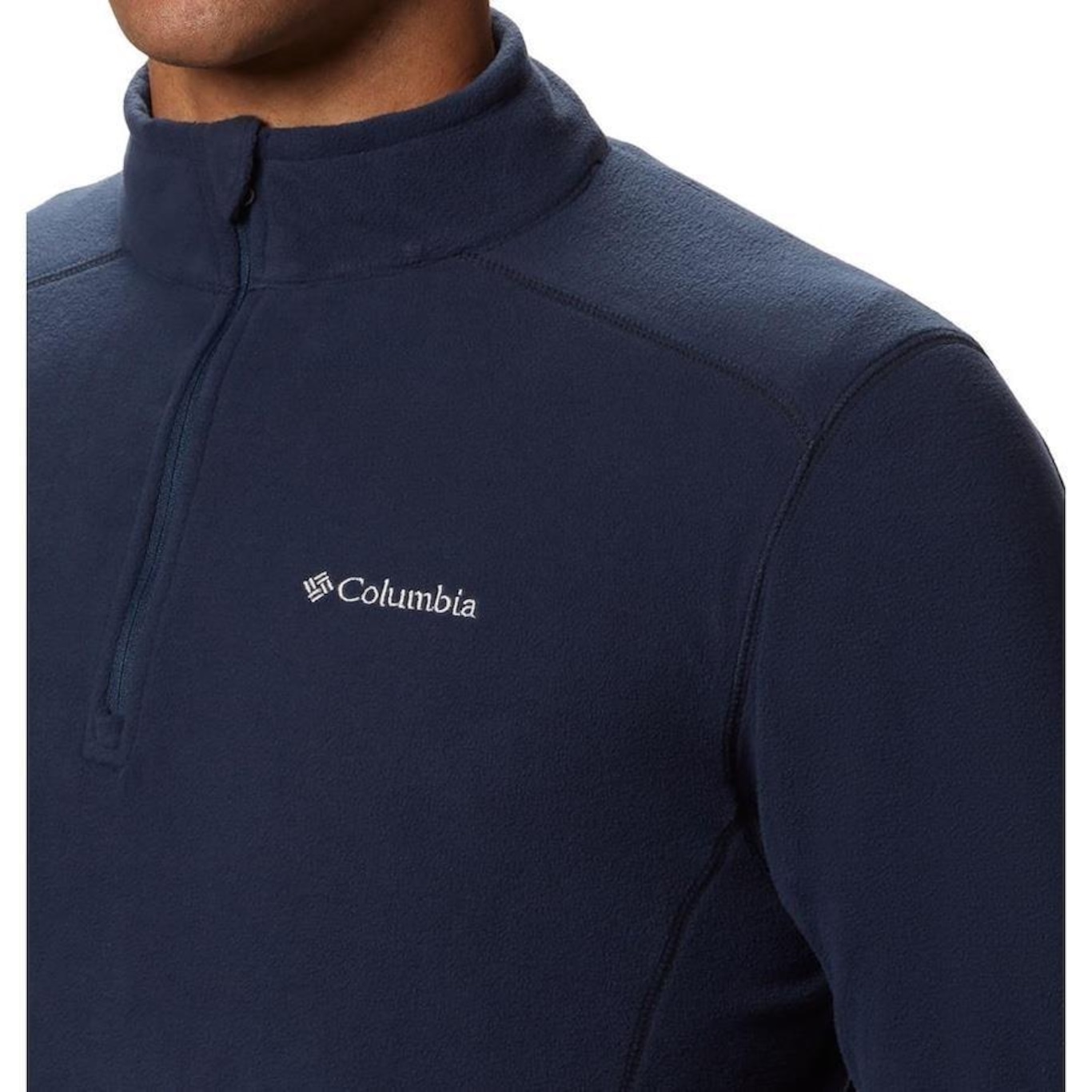 Blusão de Moletom sem Capuz Columbia Klamath Range II - Masculino - Foto 3