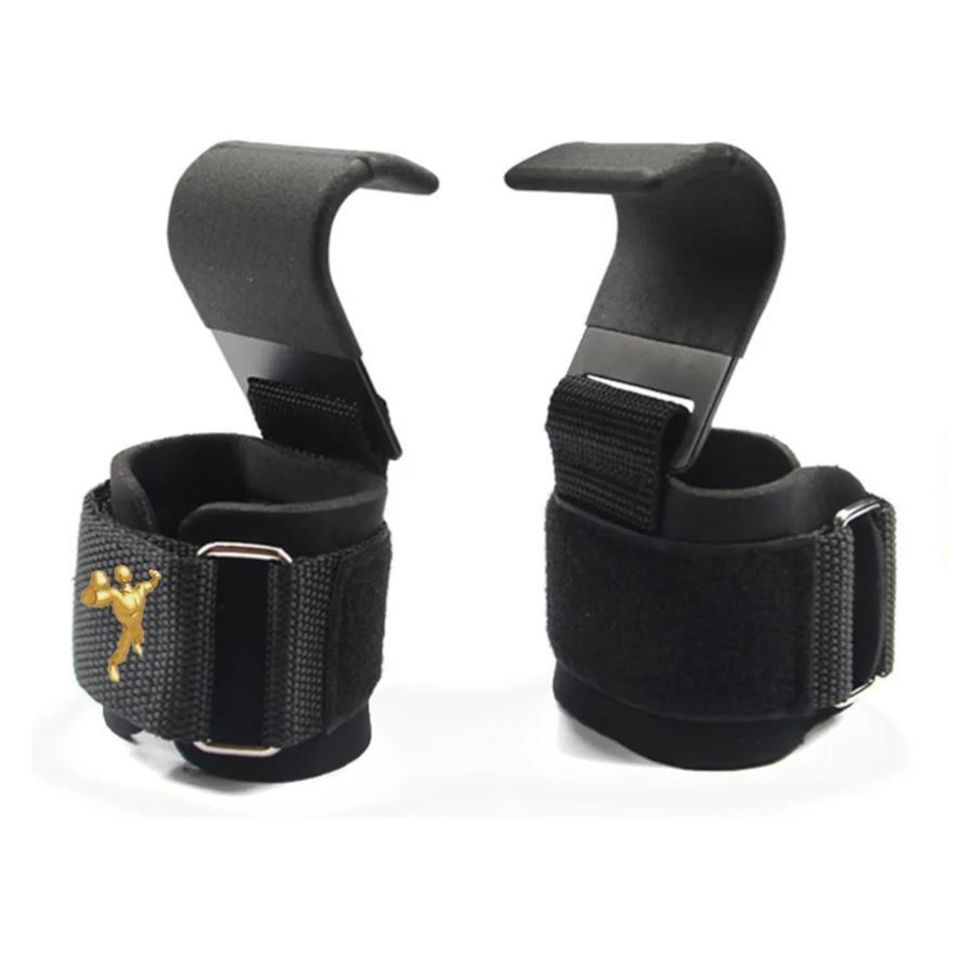 Luva Gancho Gold Sports Strap Pro Strong Pull Ups - Adulto - Foto 1