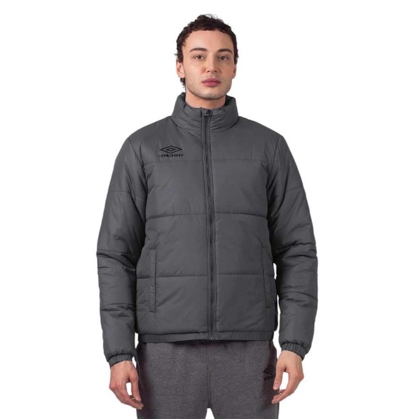 Parka Umbro Basic Diamond Masculina - Foto 1