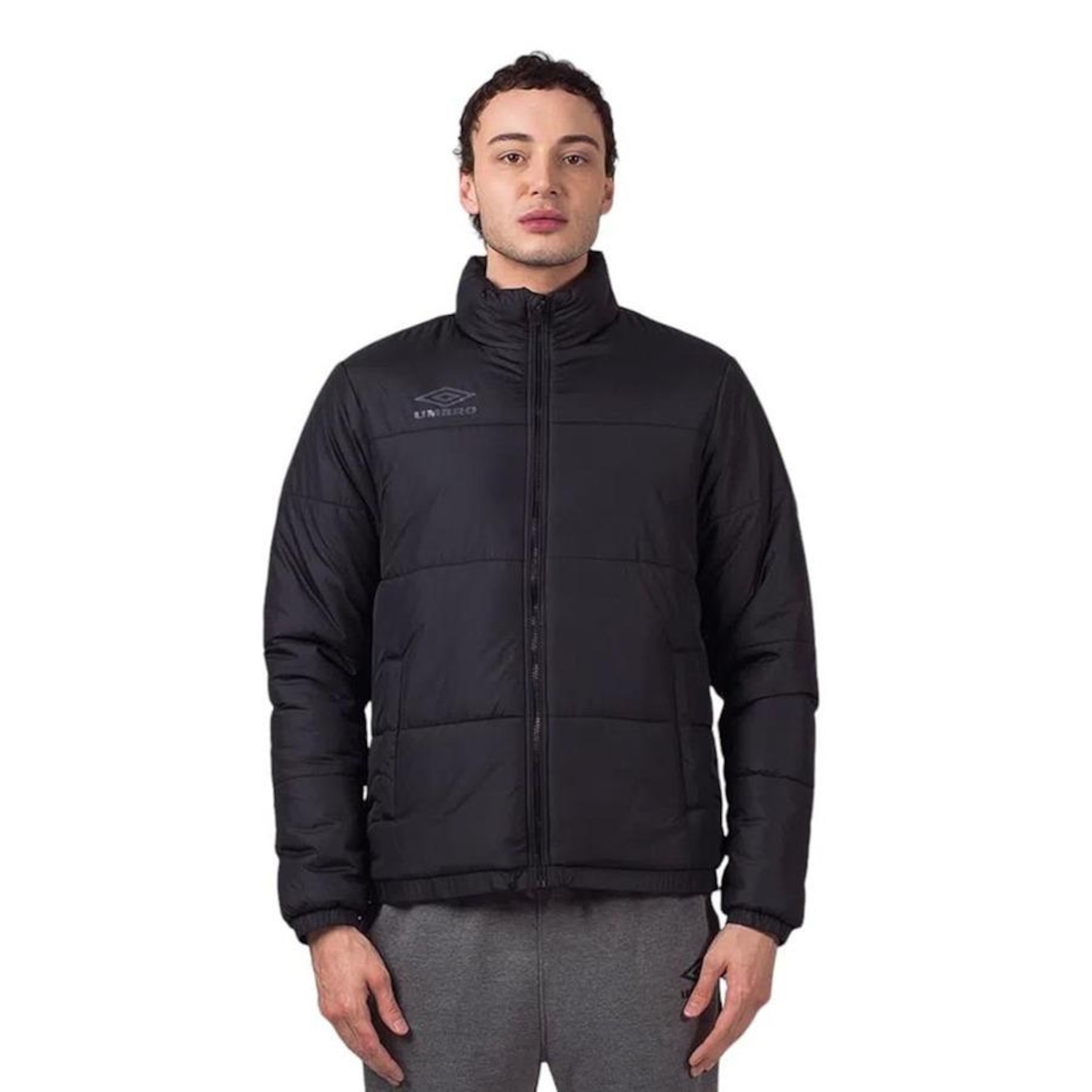 Parka Umbro Basic Diamond Masculina - Foto 1