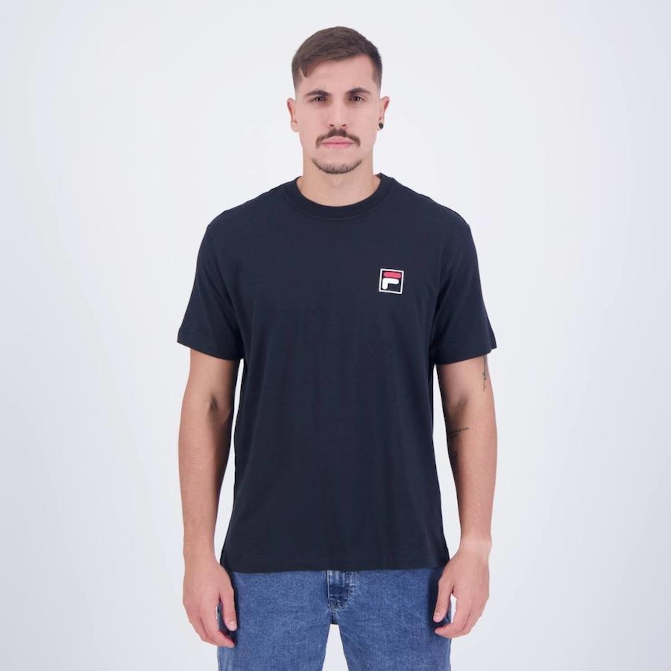 Camiseta Fila Heritage F-Box - Masculina - Foto 1