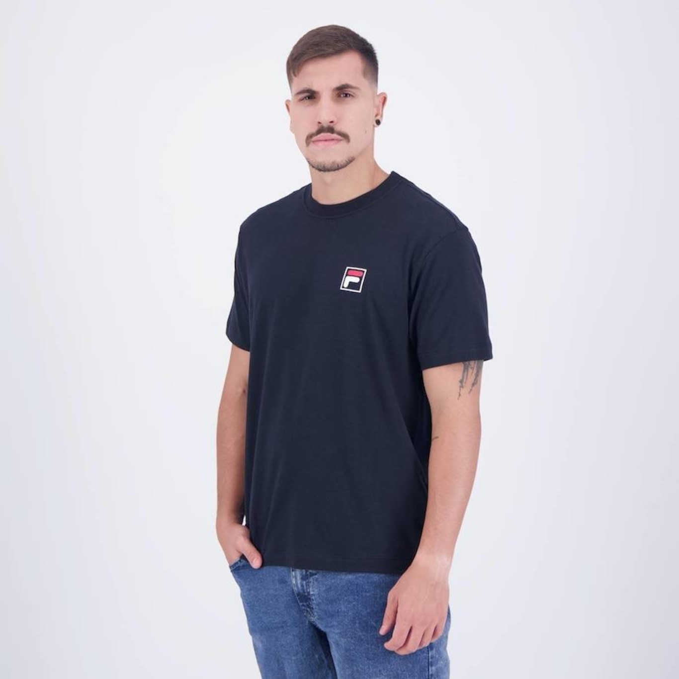 Camiseta Fila Heritage F-Box - Masculina - Foto 3