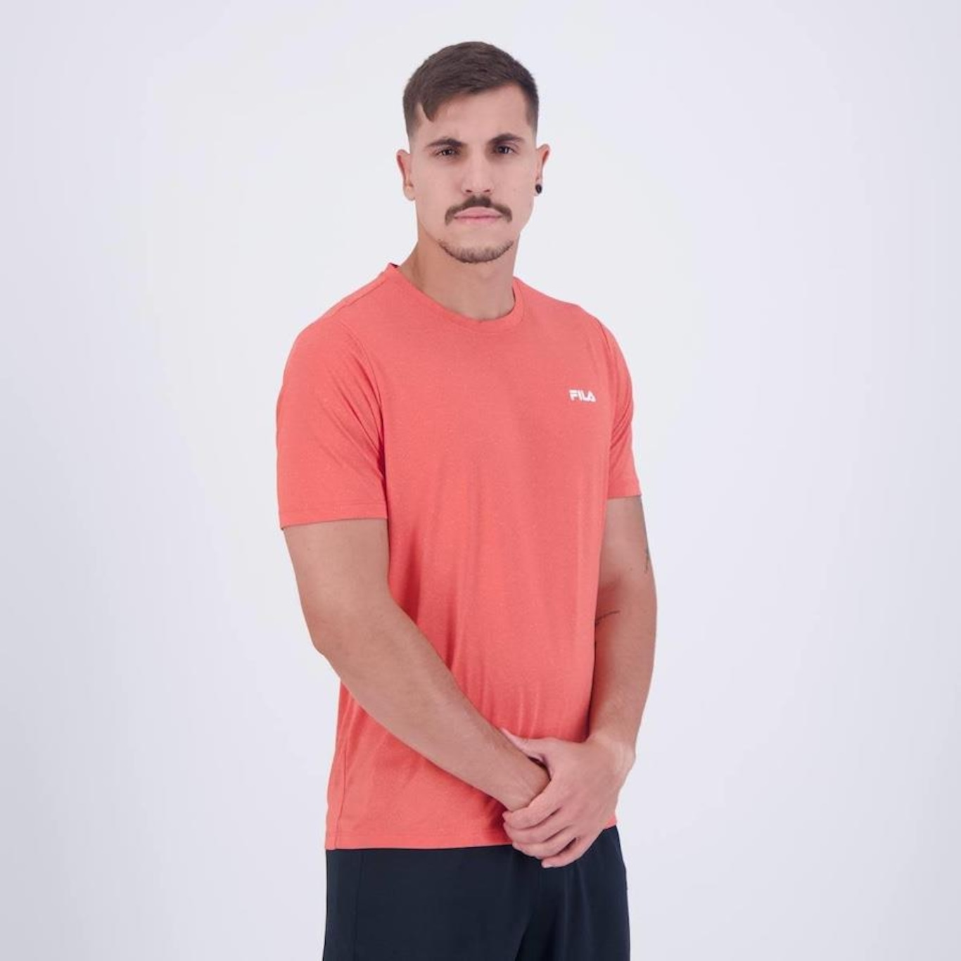 Camiseta Fila Sport Melange Lux - Masculina - Foto 2