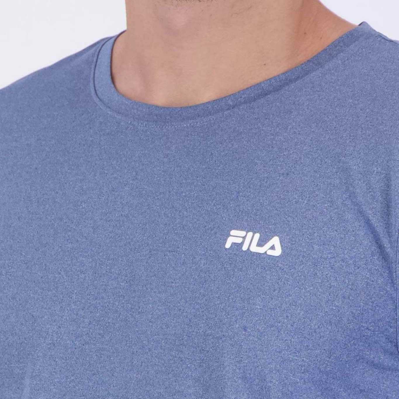 Camiseta Fila Sport Melange Lux - Masculina - Foto 5