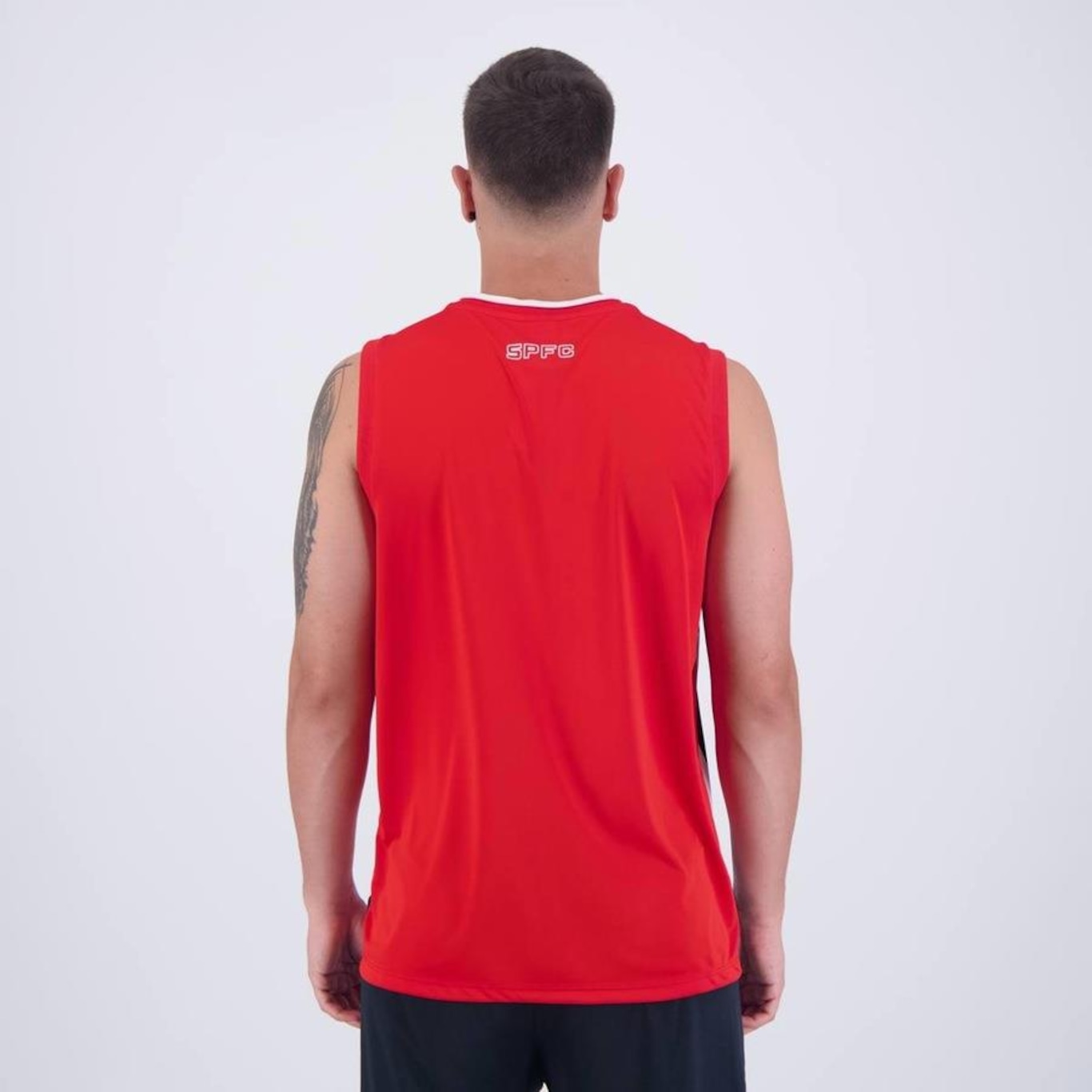 Camiseta Regata do São Paulo Flood Braziline - Masculina - Foto 4