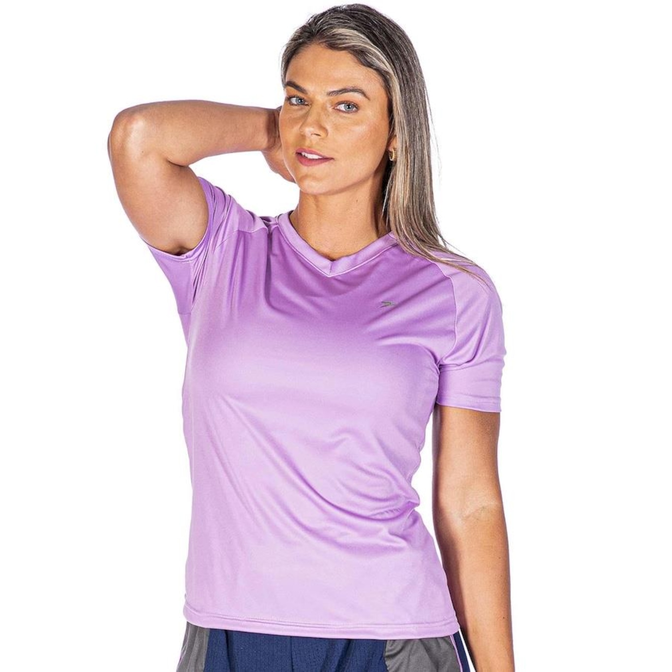 Camiseta Esportiva Basic Poker - Feminina - Foto 2