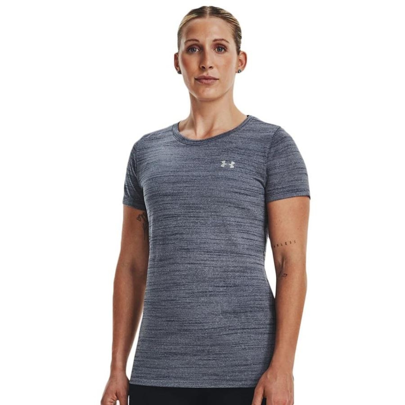 Camiseta Under Armour Tech Tiger - Feminina - Foto 2