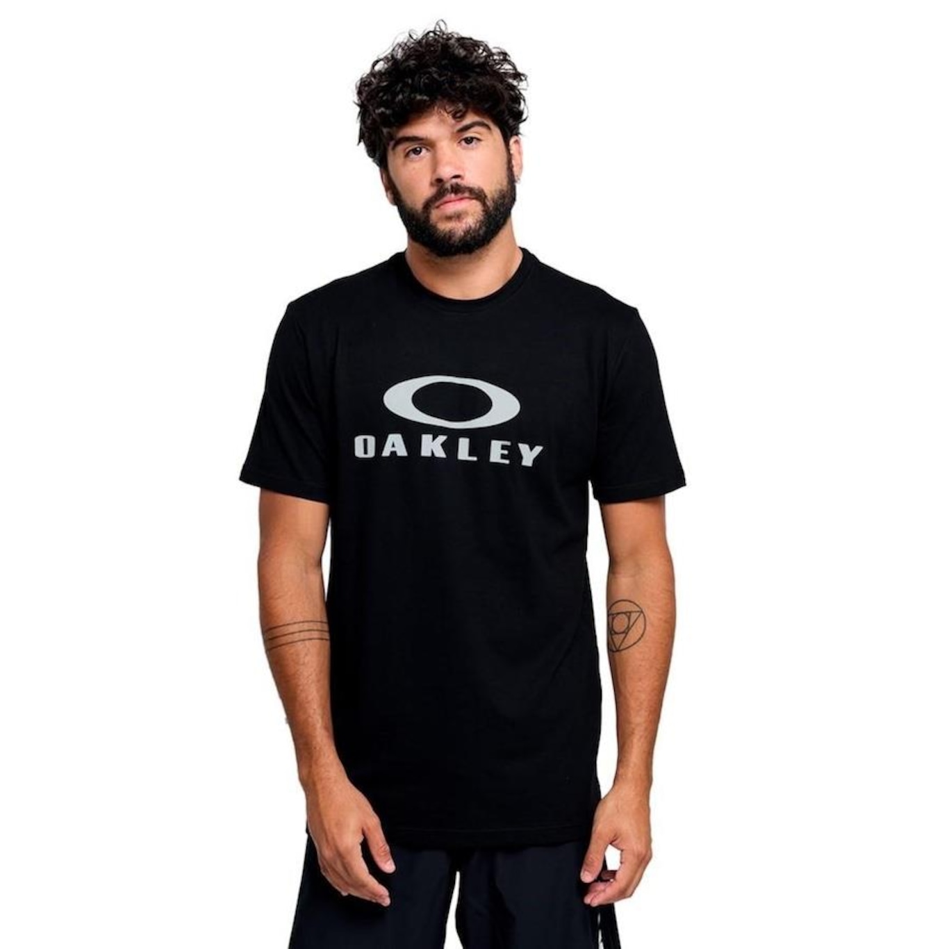 Camiseta Oakley O-Bark Ss Tee - Masculina - Foto 1