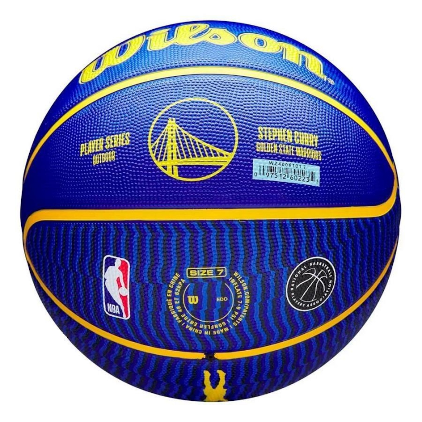 Bola Basquete Wilson Nba Player Series Stephen Curry / Golden State Warriors - Foto 4