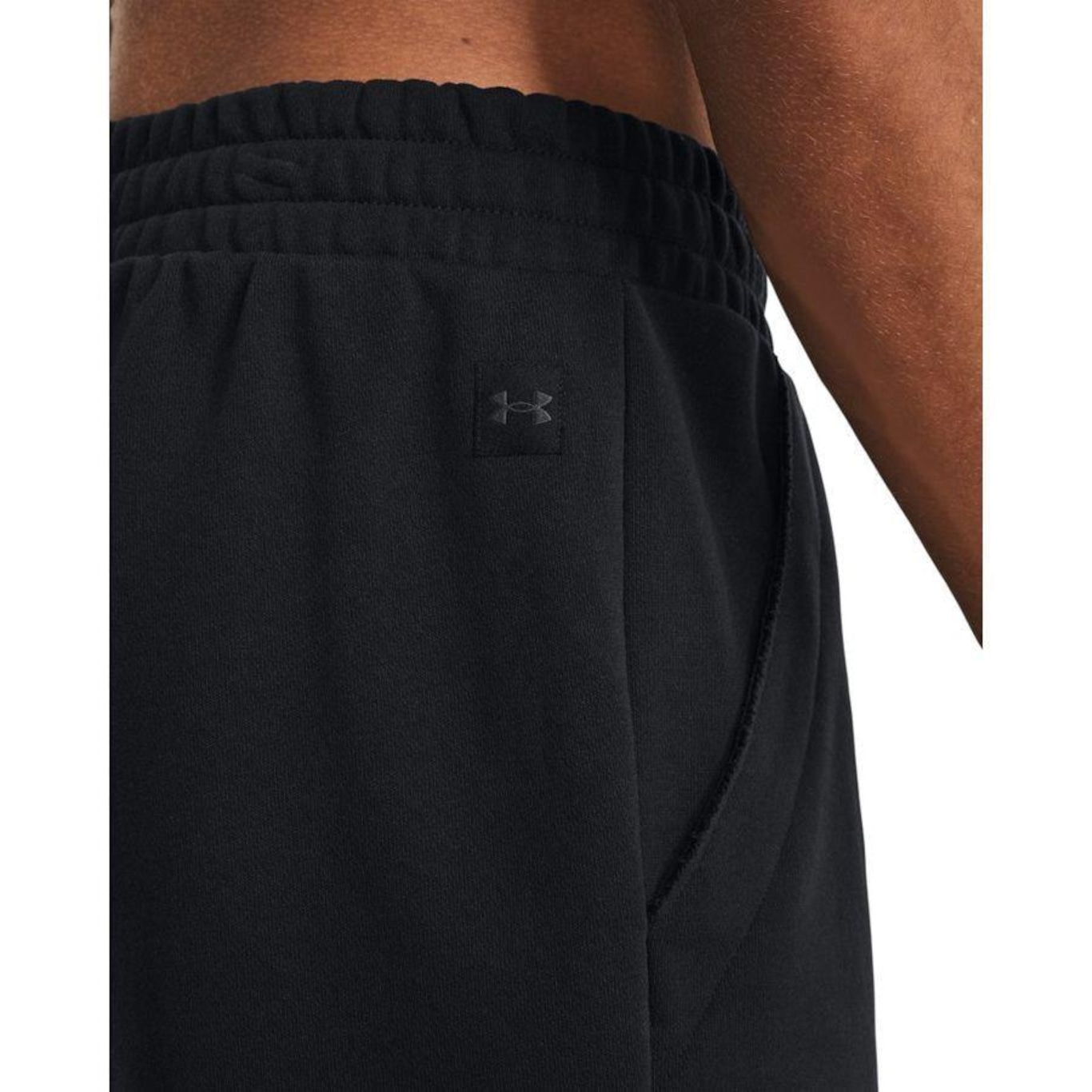 Bermuda de Treino Under Armour Project Rock Heavyweight Terry - Masculina - Foto 3