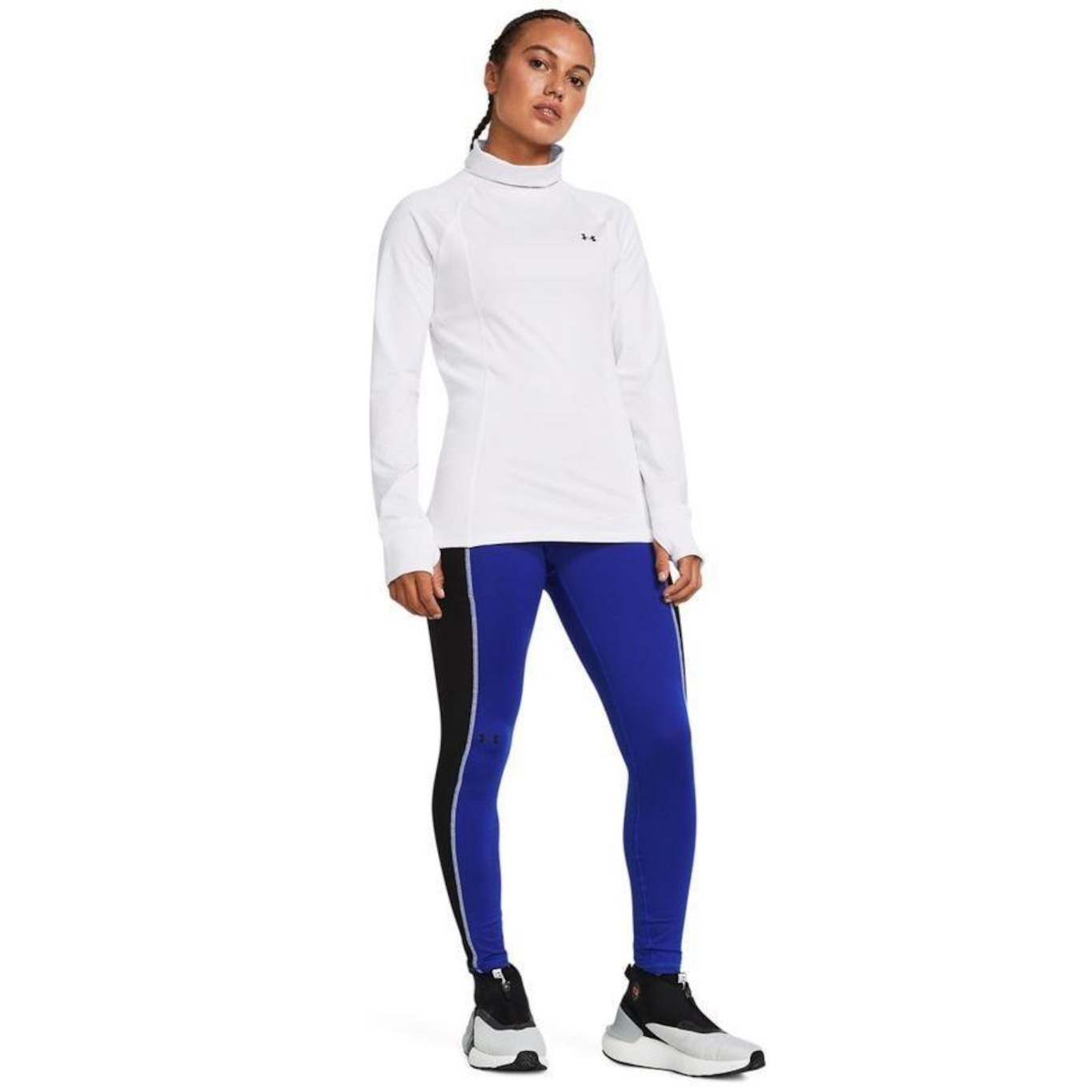 Camiseta Manga Longa de Treino Under Armour Funnel Neck - Feminina - Foto 1