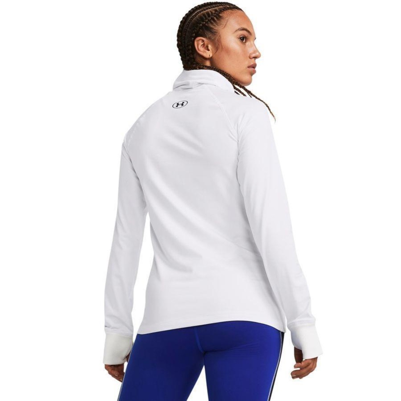 Camiseta Manga Longa de Treino Under Armour Funnel Neck - Feminina - Foto 2