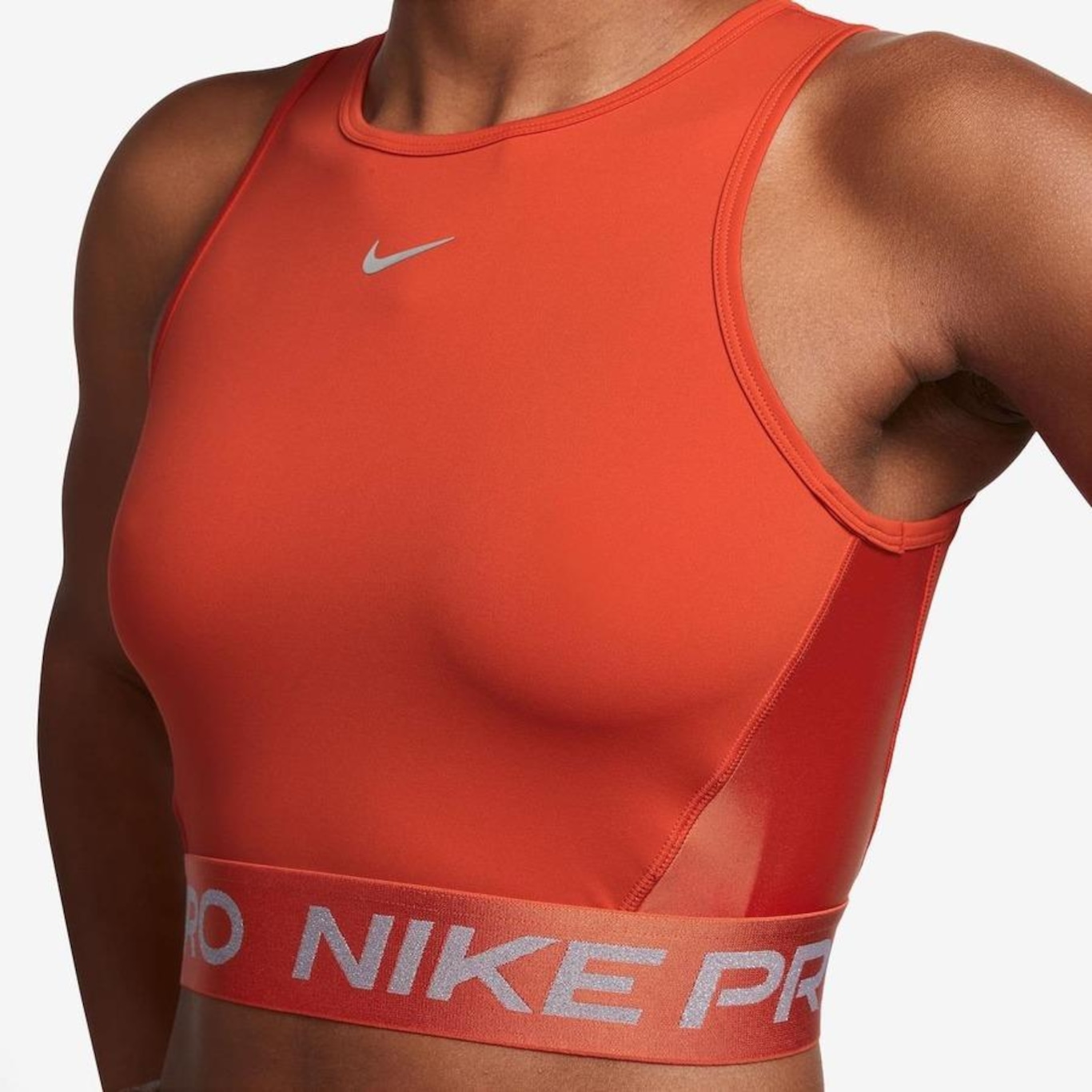 Camiseta Regata Nike Pro - Feminina - Foto 1