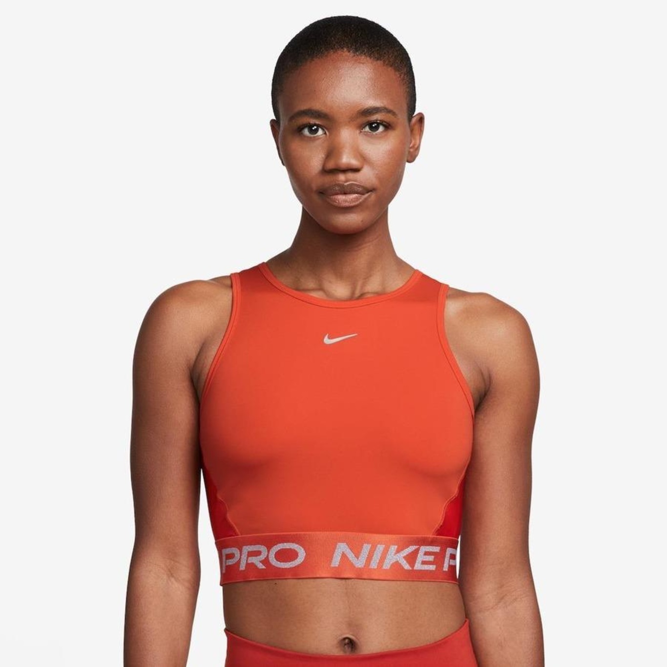 Camiseta Regata Nike Pro - Feminina - Foto 3