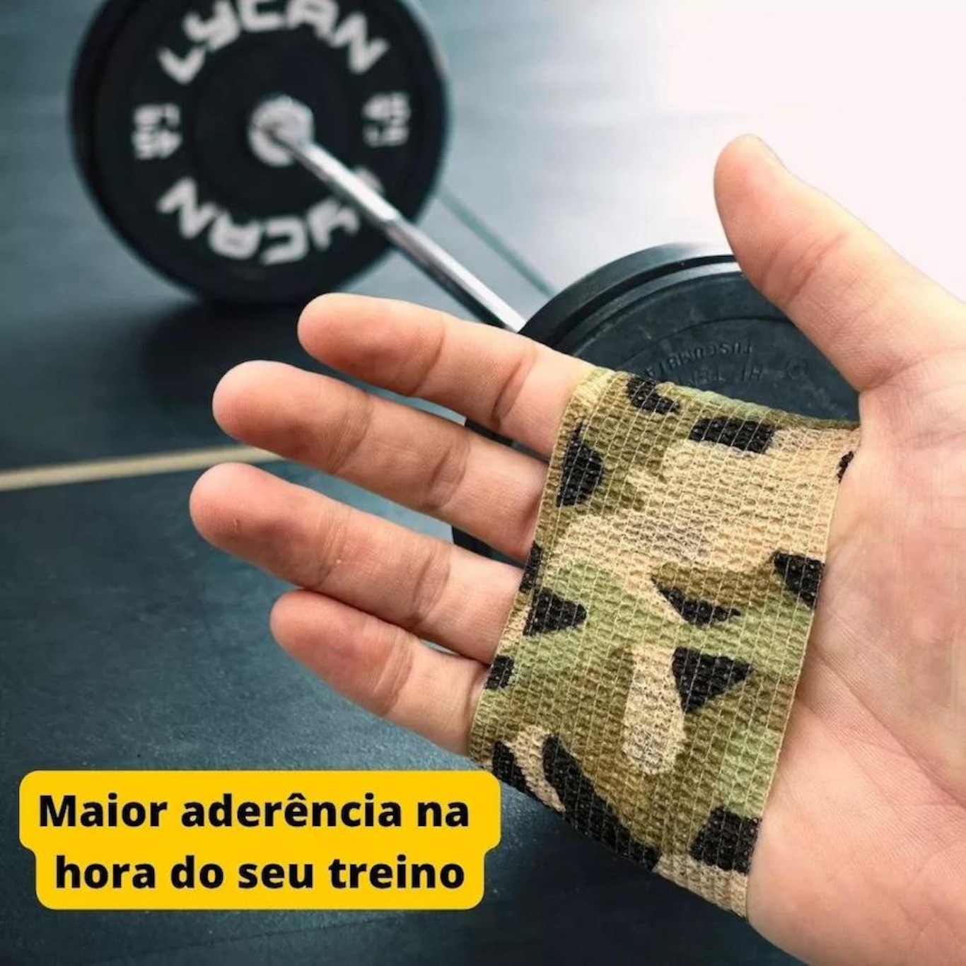 Fita Elástica de Proteção Phantom HK Bandagem Thumb Tape 5cm - Foto 3