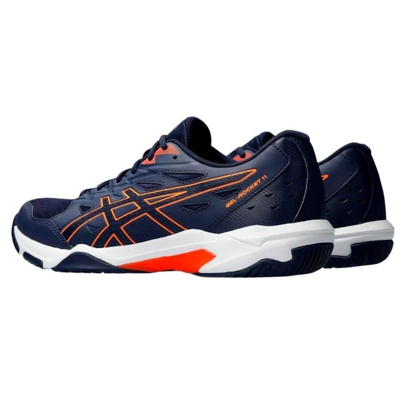 Kit Tênis Asics Gel-Rocket 11 + Meia - Masculino - Foto 3