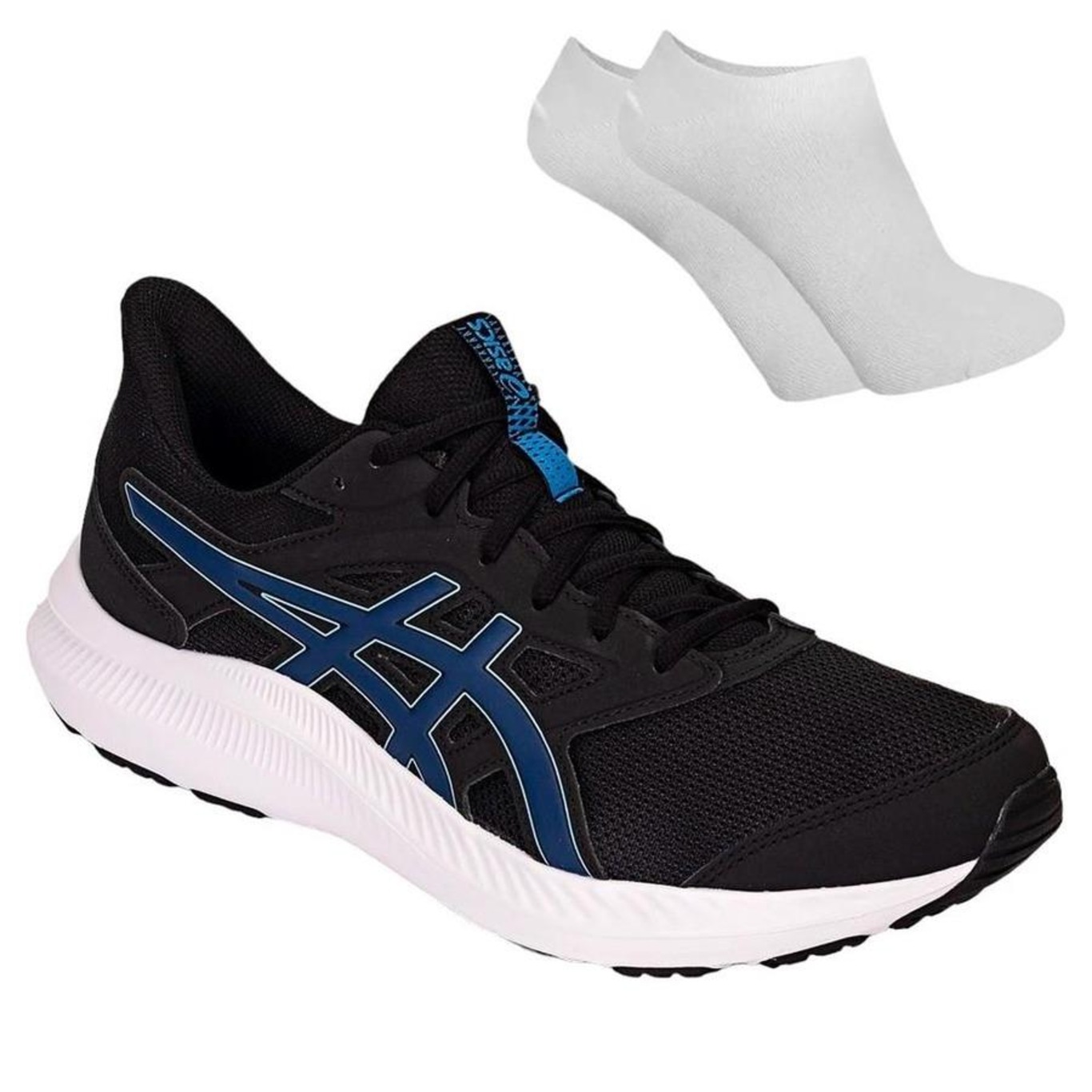 Kit Tênis Asics Jolt 4 + Meia - Masculino - Foto 1