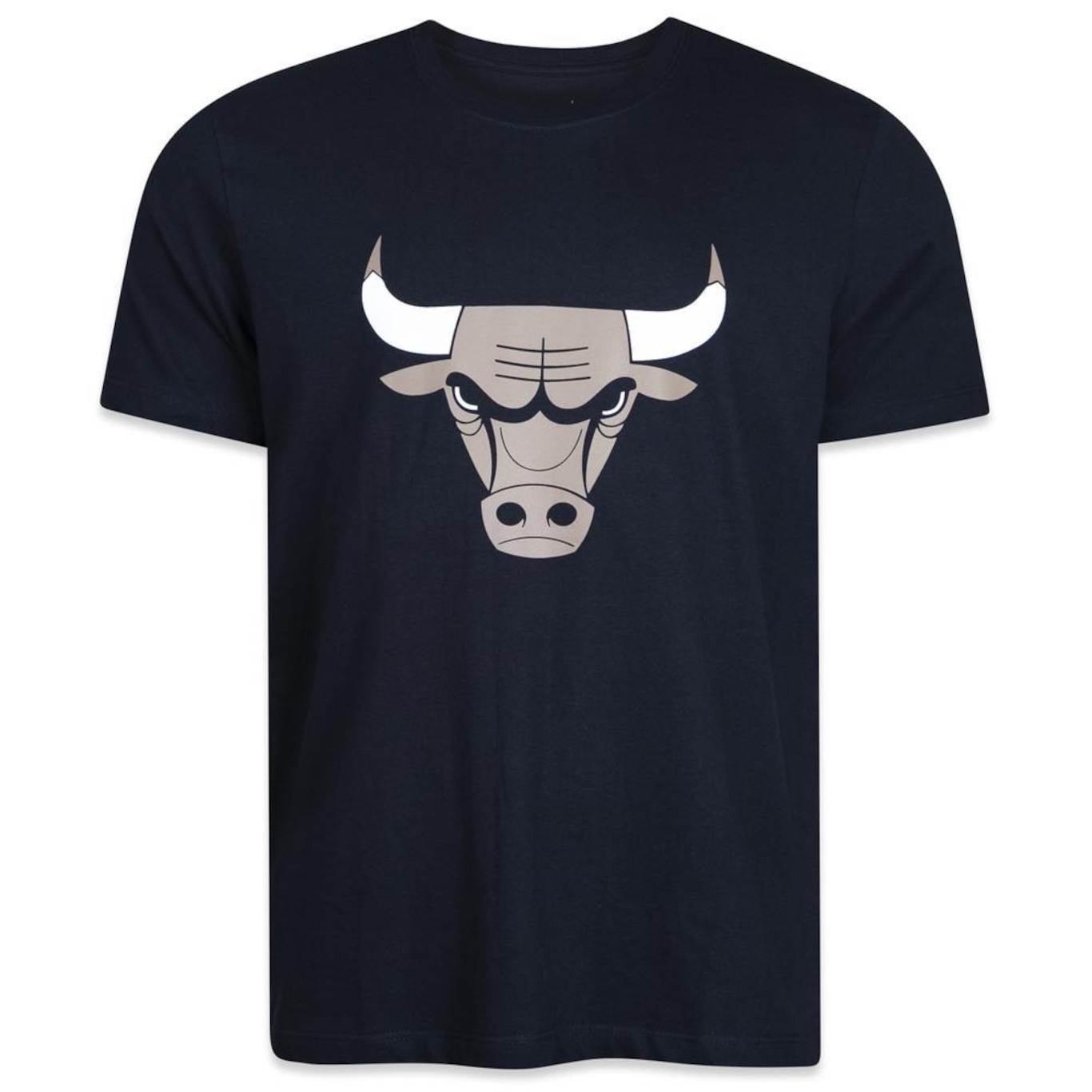 Camiseta New Era Regular Chicago Bulls Core Nba - Masculina - Foto 1