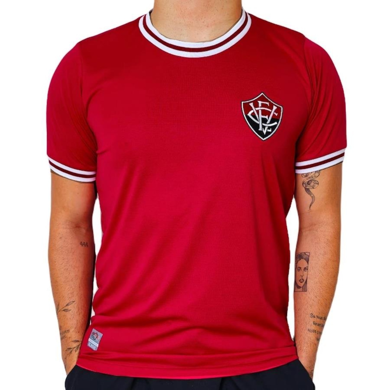 Camisa do Vitória Retrômania Jacquard Símbolo - Masculina - Foto 2