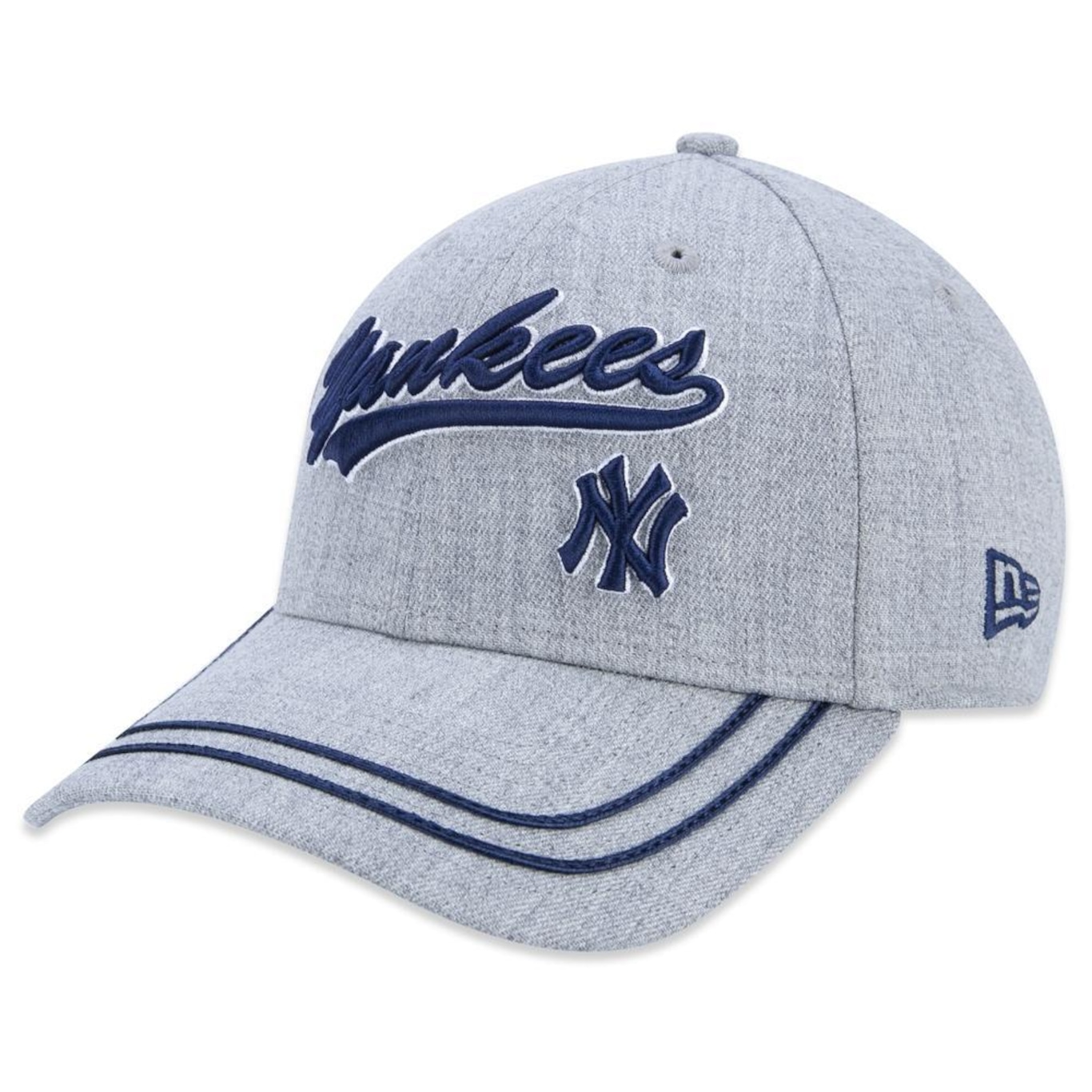 Boné New Era 39Thirty New York Yankees Hiphop - Fechado - Adulto - Foto 1