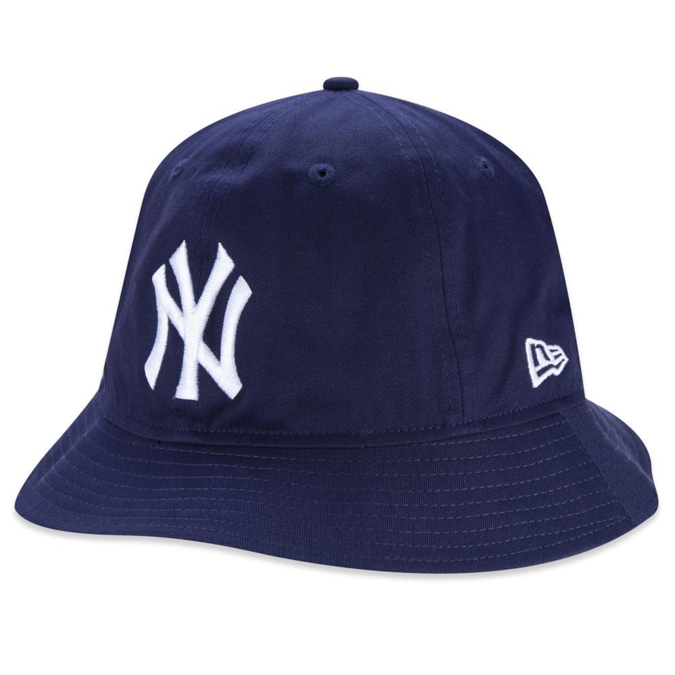 Chapéu New Era Bucket New York Yankees Hiphop - Adulto - Foto 1