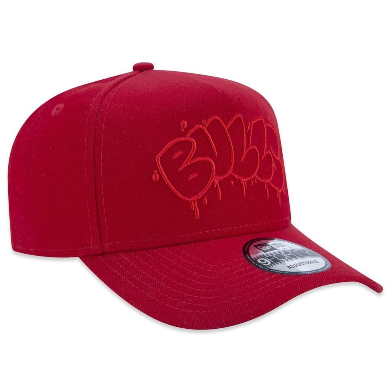 Boné Aba Curva New Era 9Forty A-Frame Chicago Bulls Hiphop - Snapback - Adulto - Foto 2