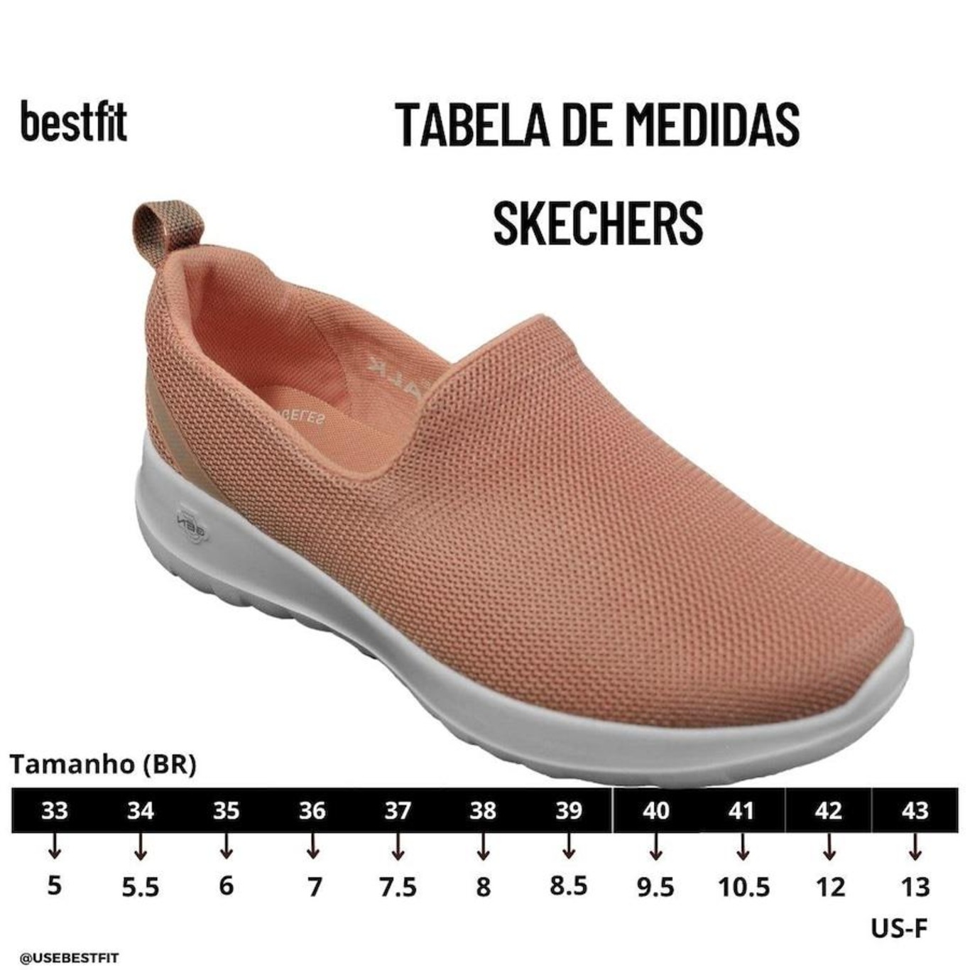 Tênis Skechers Caminhada Go Walk Joy Feminino - Foto 5