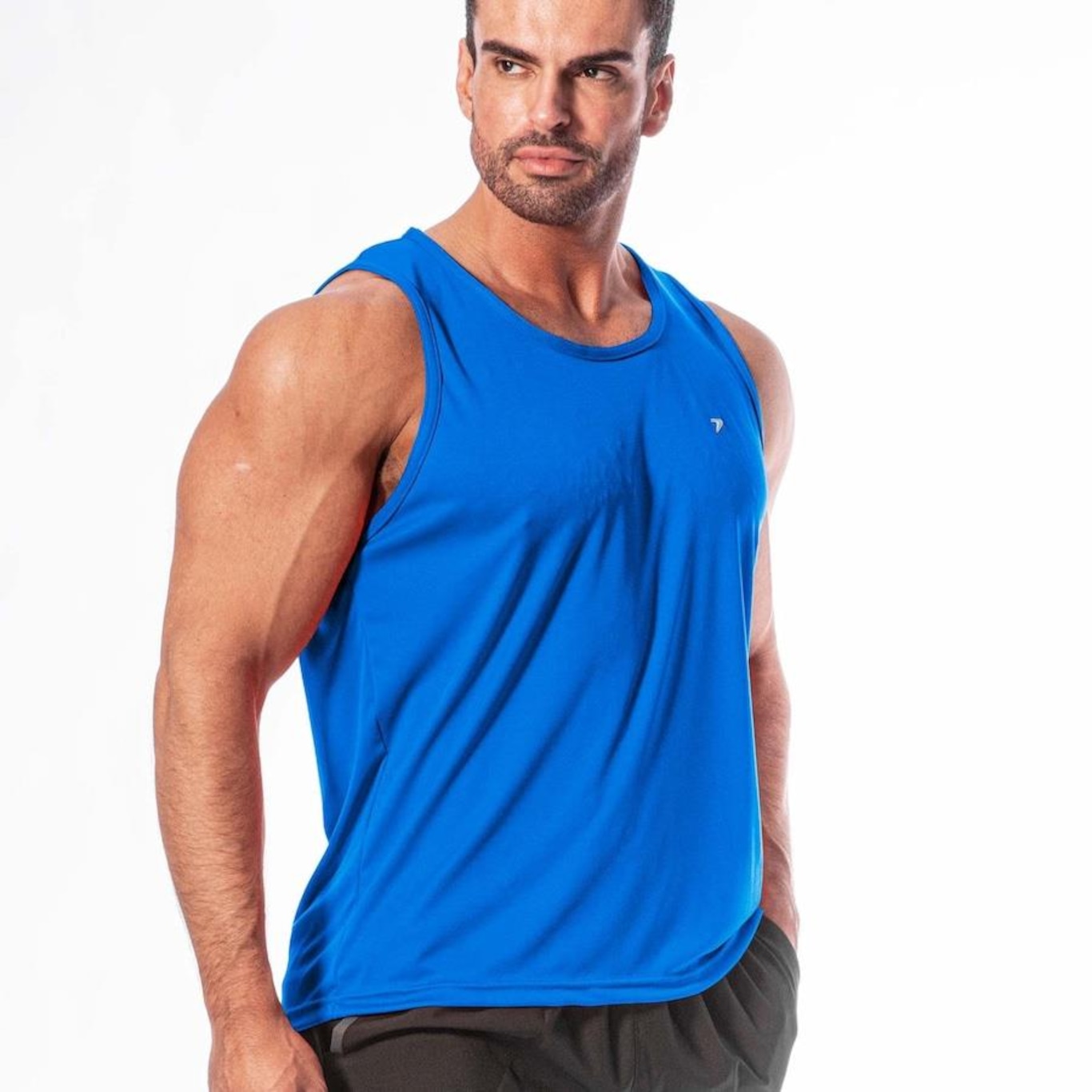 Camiseta Regata Basic Access Poker Masculino Adulto - Foto 3