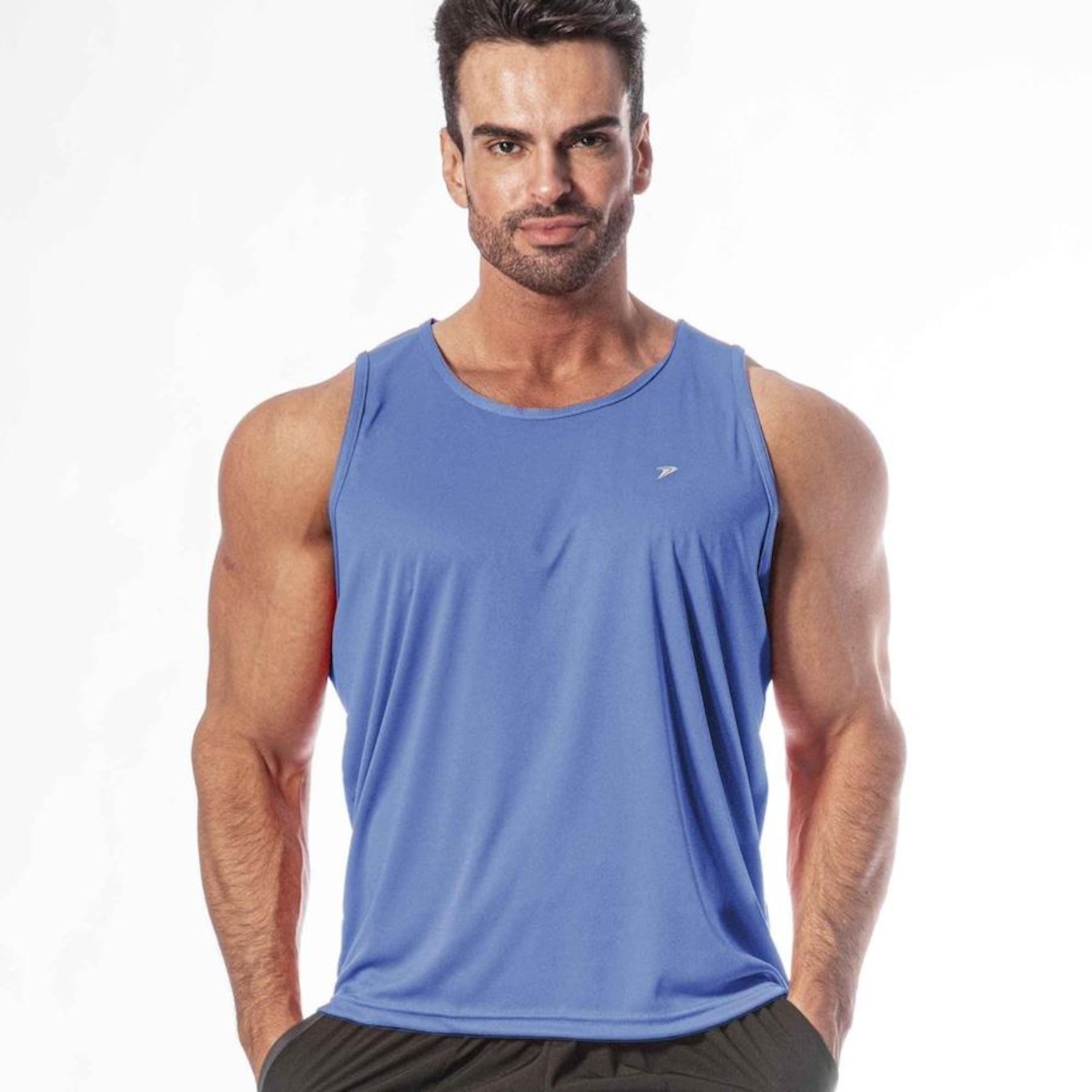 Camiseta Regata Basic Access Poker Masculino Adulto - Foto 1