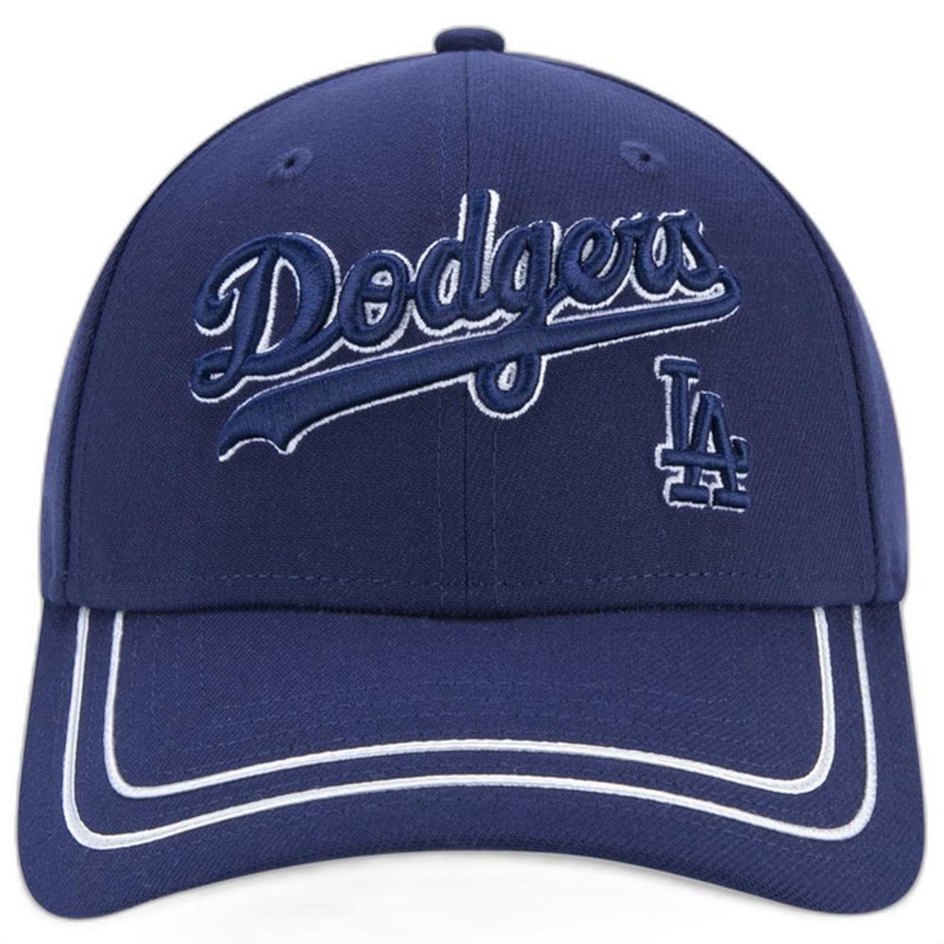 Boné New Era 39Thirty Los Angeles Dodgers Hiphop - Fechado - Adulto - Foto 3