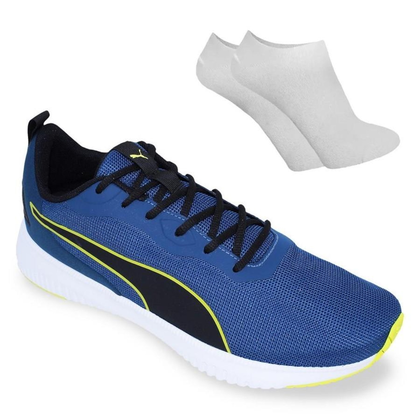 Tênis Puma Flyer Flex + Meia - Masculino - Foto 1