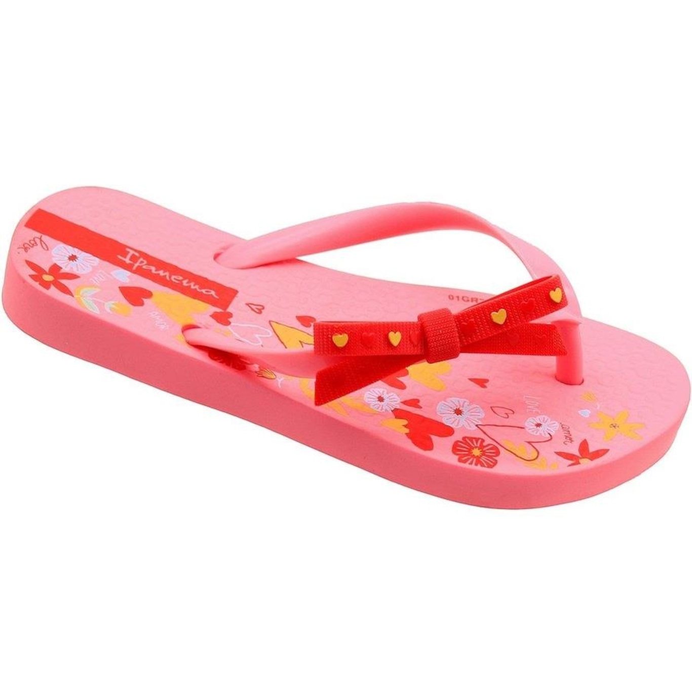 Chinelo Ipanema Belle Laço Corações - Infantil - Foto 2