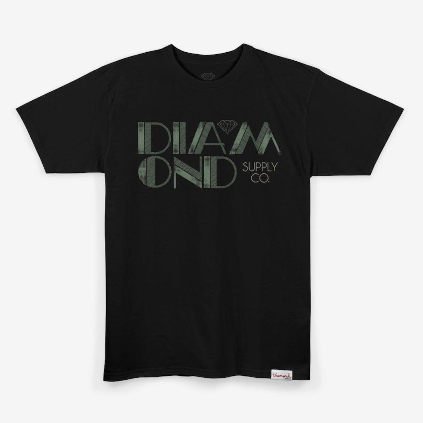 Camiseta Diamond Retro Tone Tee Masculino - Foto 1