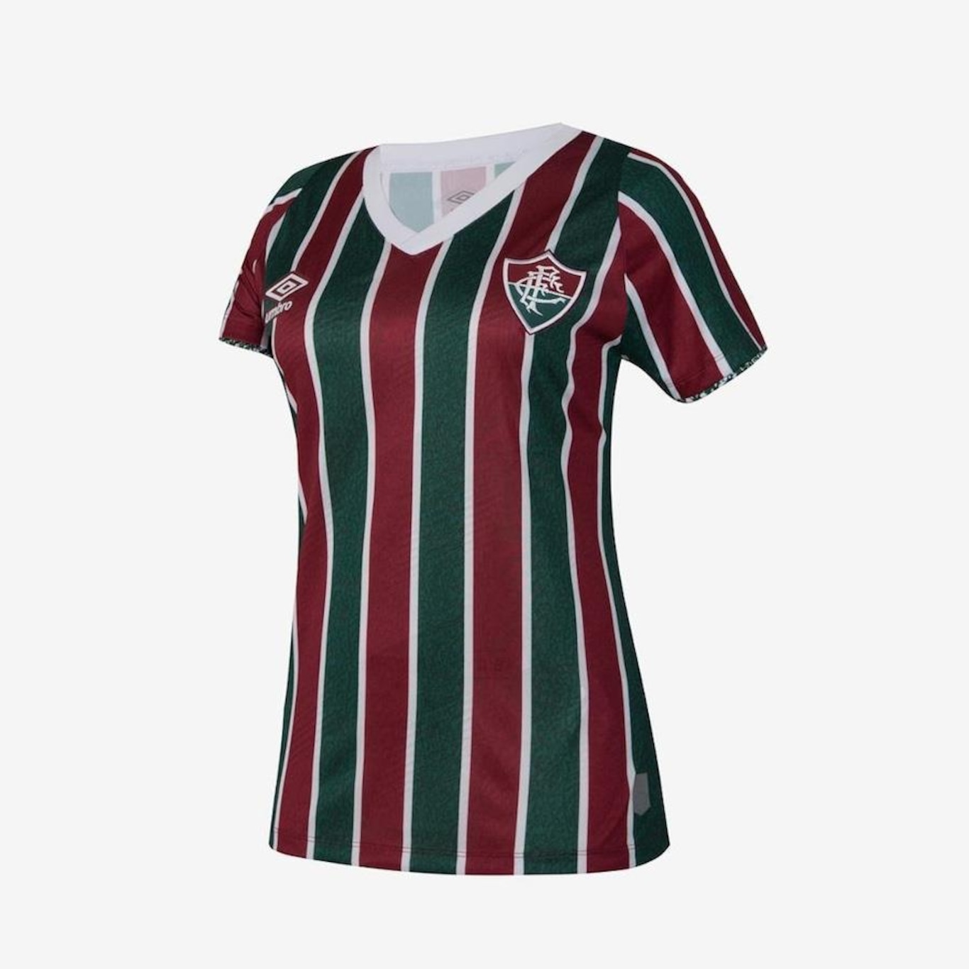 Camisa do Fluminense Of.1 2024 Torcedora Umbro - Feminina - Foto 2