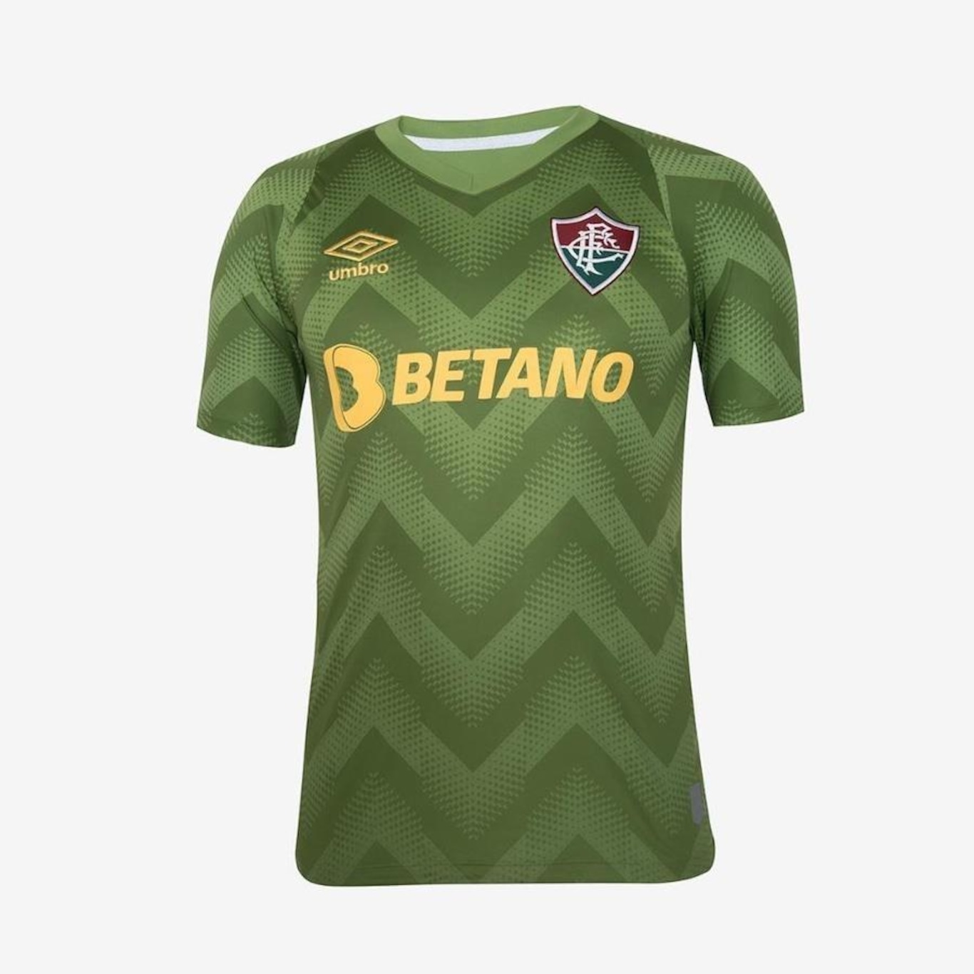 Camisa de Goleiro Do Fluminense Of. 2024 Umbro - Masculina - Foto 1