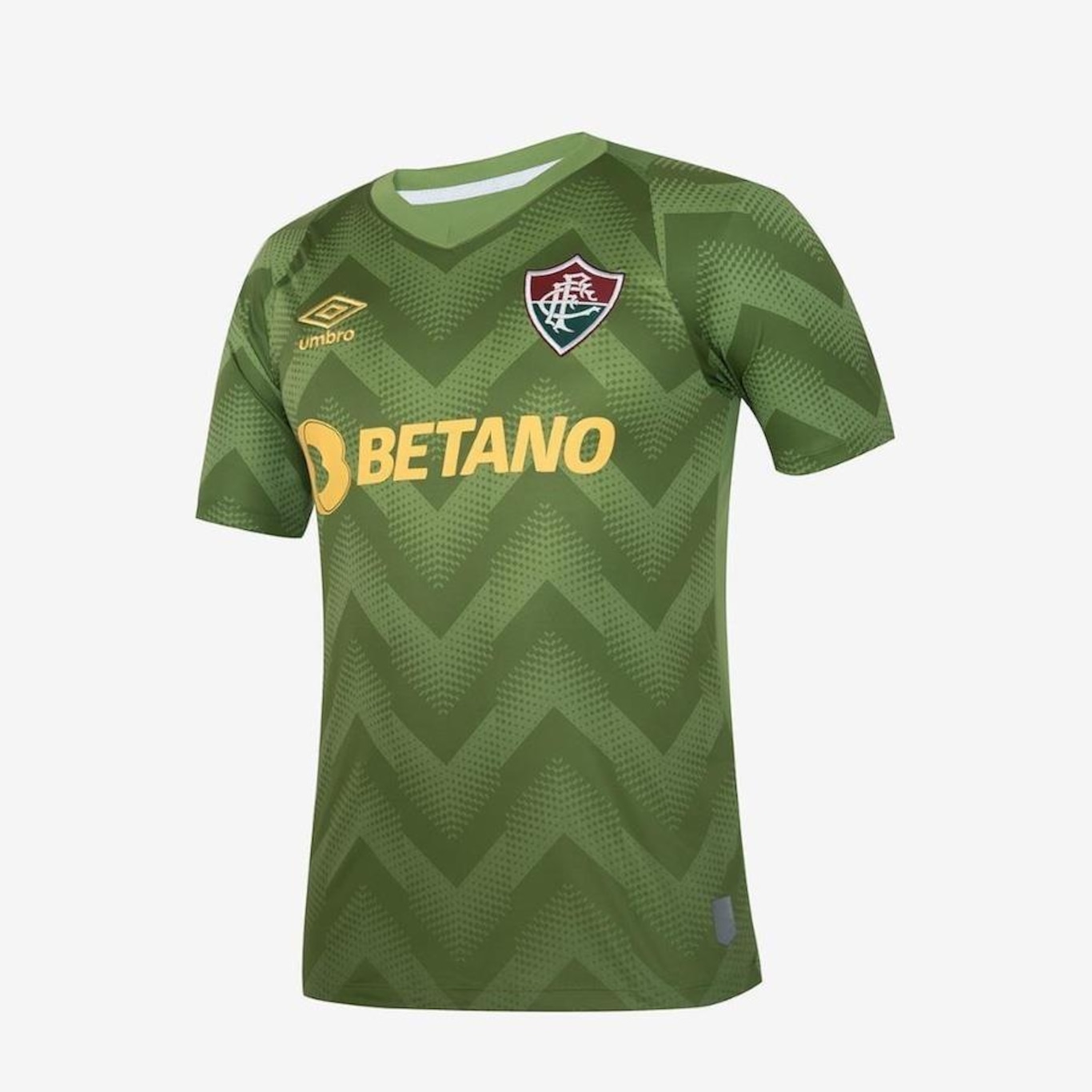 Camisa de Goleiro Do Fluminense Of. 2024 Umbro - Masculina - Foto 2