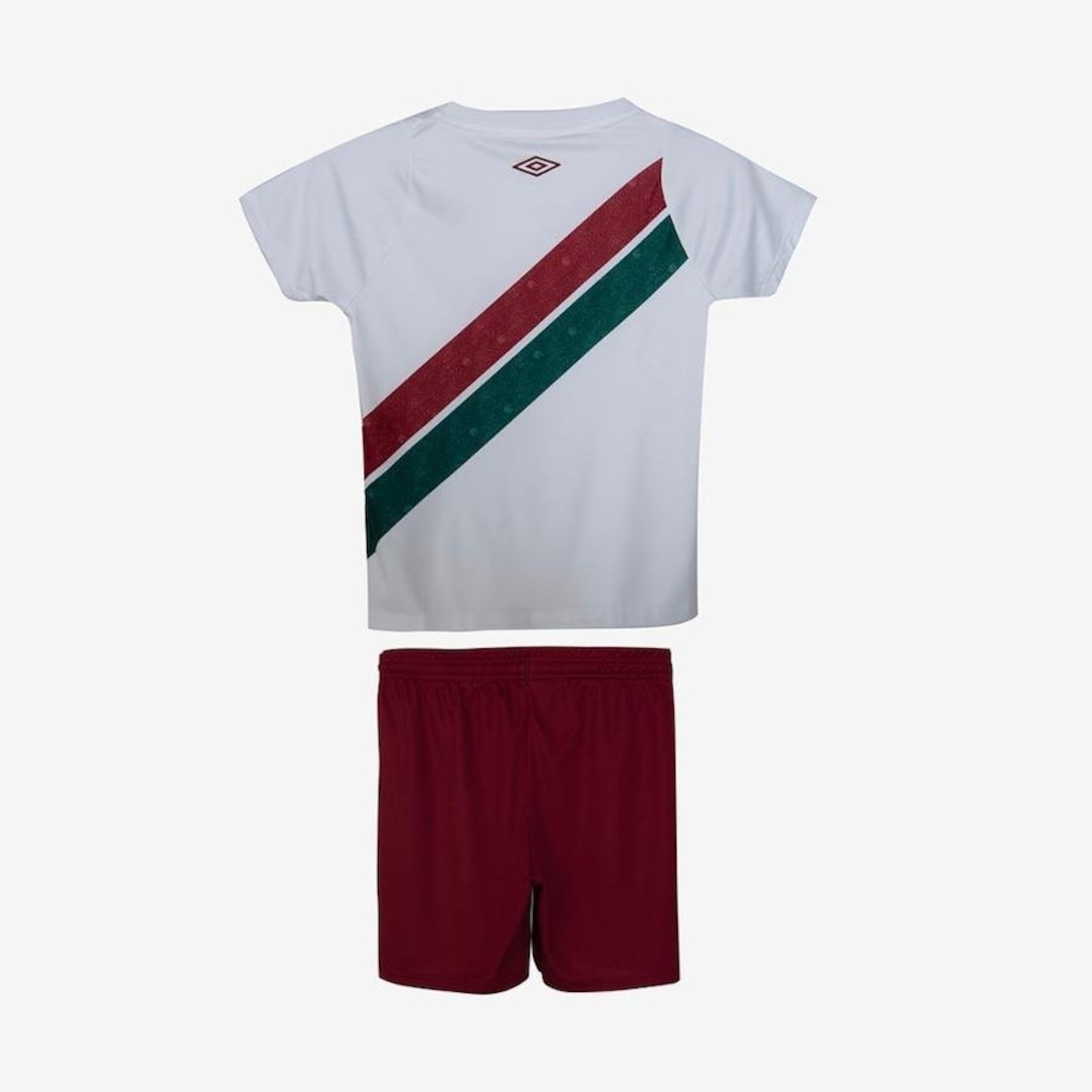 Uniforme de Futebol do Fluminense Of. 2 2024 A Umbro - Infantil - Foto 2