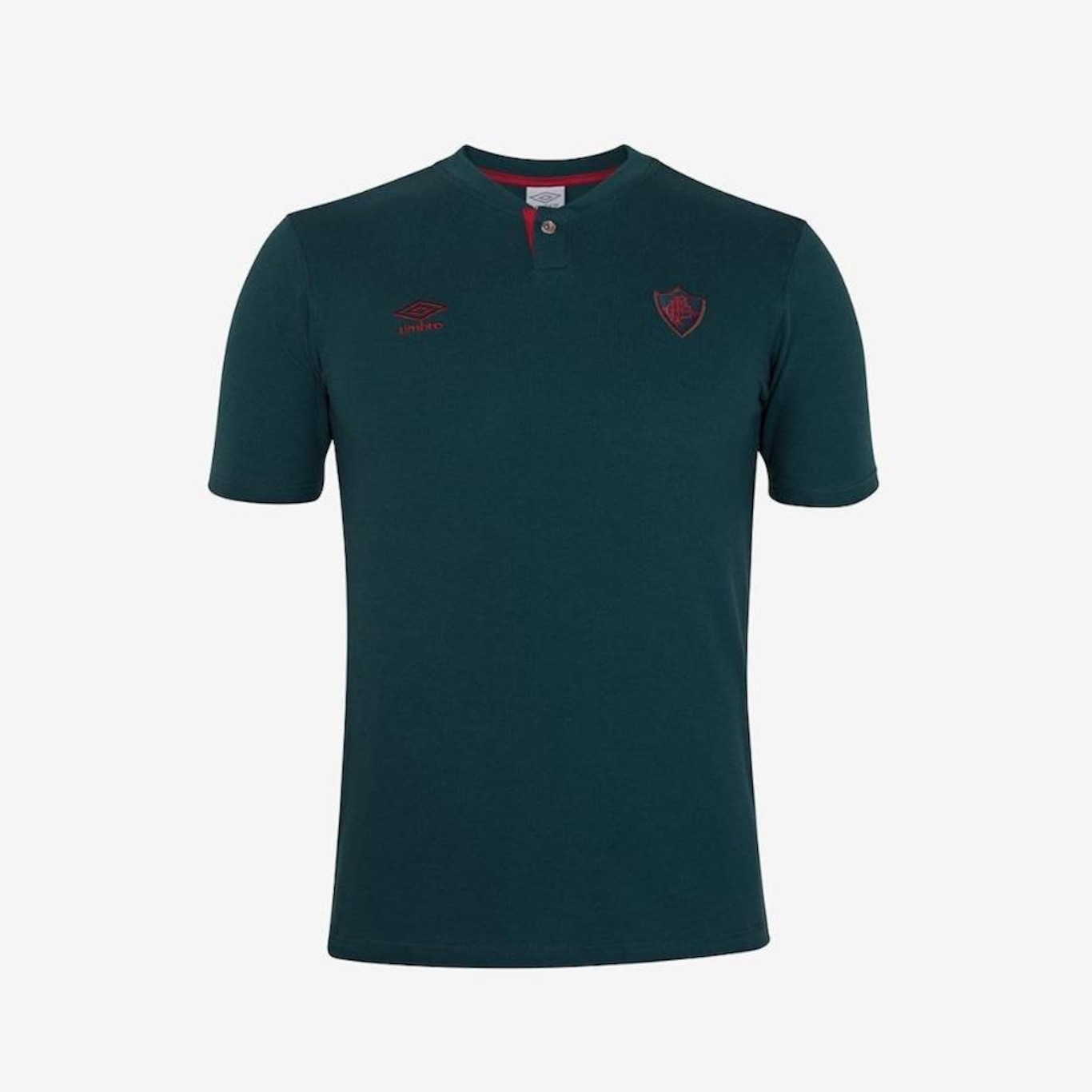 Camisa Polo Umbro Fluminense Viagem 2024 - Masculina - Foto 1