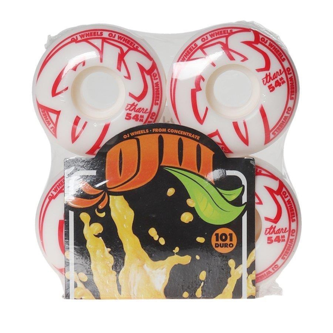 Roda Oj Wheels Concentrates Hard Lines 101A Tamanho 54Mm - Foto 2