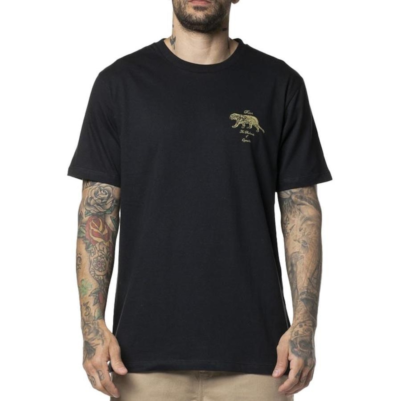 Camiseta Rvca Antique - Masculina - Foto 1