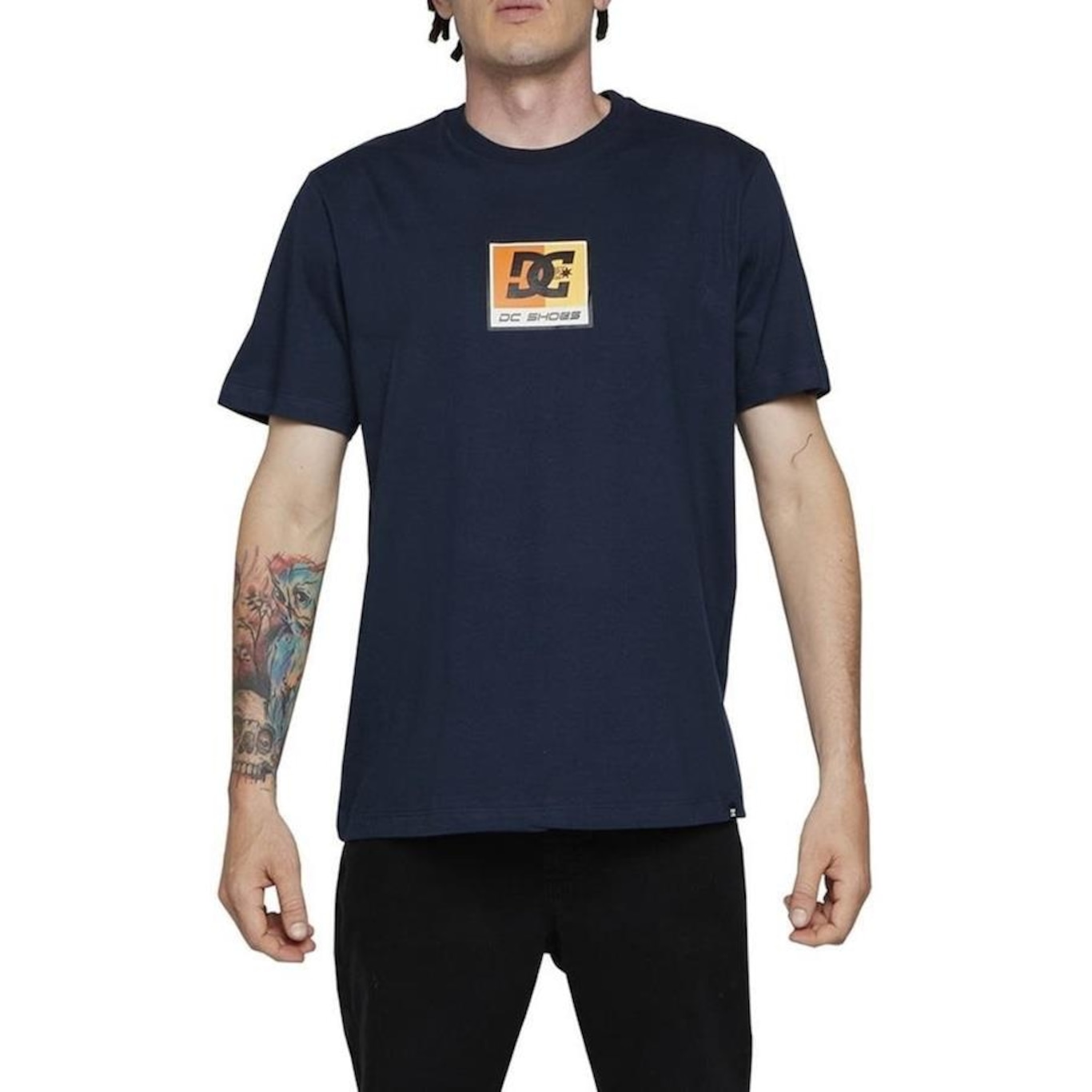 Camiseta Dc Shoes Racer - Masculina - Foto 1