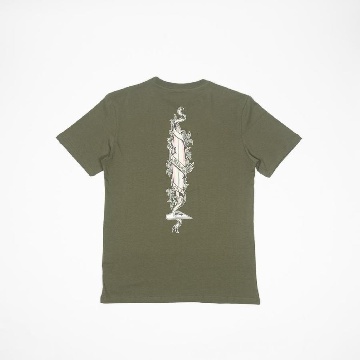 Camiseta Quiksilver Step Us - Masculina - Foto 4