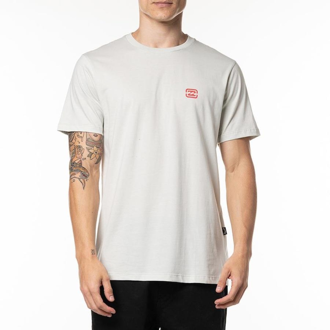 Camiseta Billabong Bracket Wave - Masculina - Foto 1