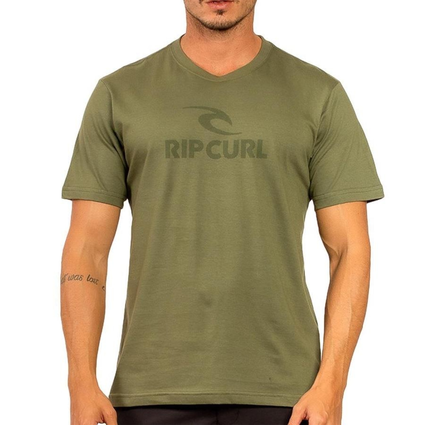 Camiseta Rip Curl Sphere Icon Logo - Masculina - Foto 1